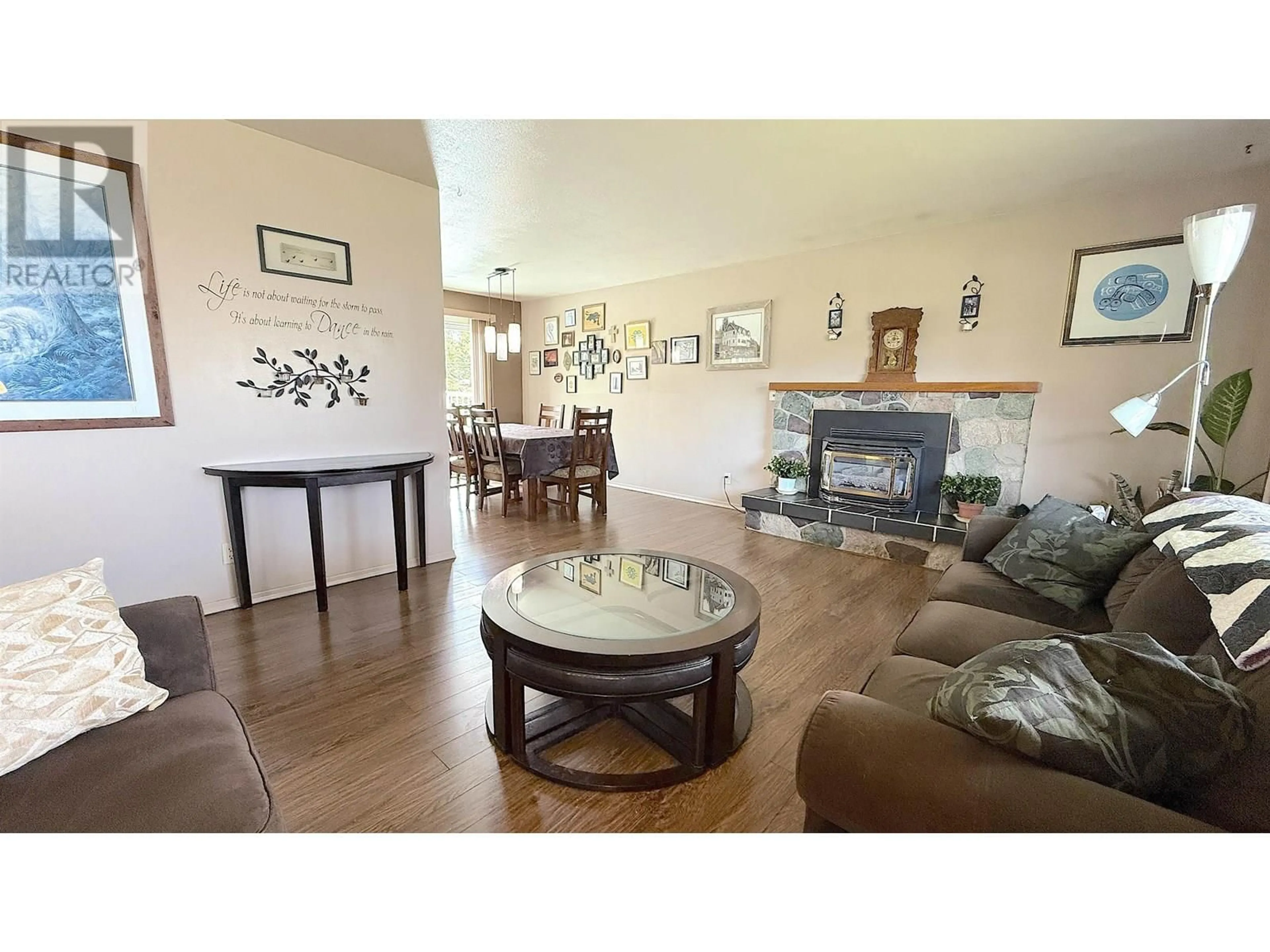 Living room with furniture, wood/laminate floor for 1656 INDIA AVENUE, Prince Rupert British Columbia V8J2Y3