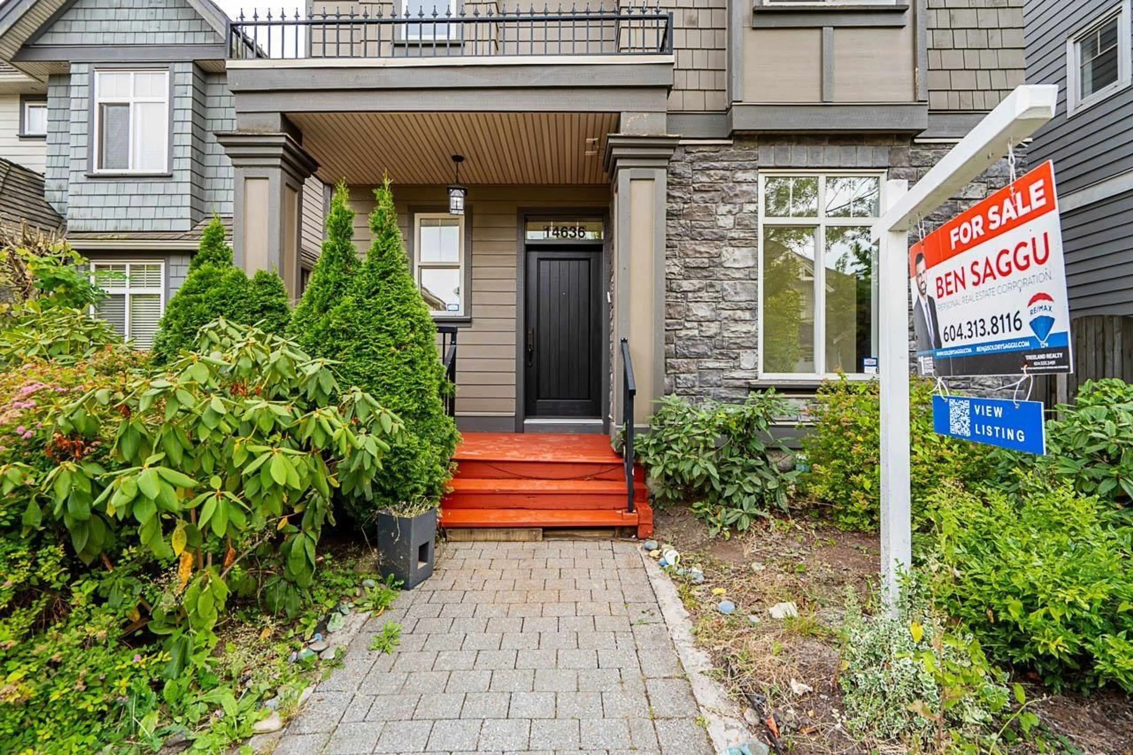 Home with brick exterior material, street for 14636 36A, Surrey British Columbia V4P0E3