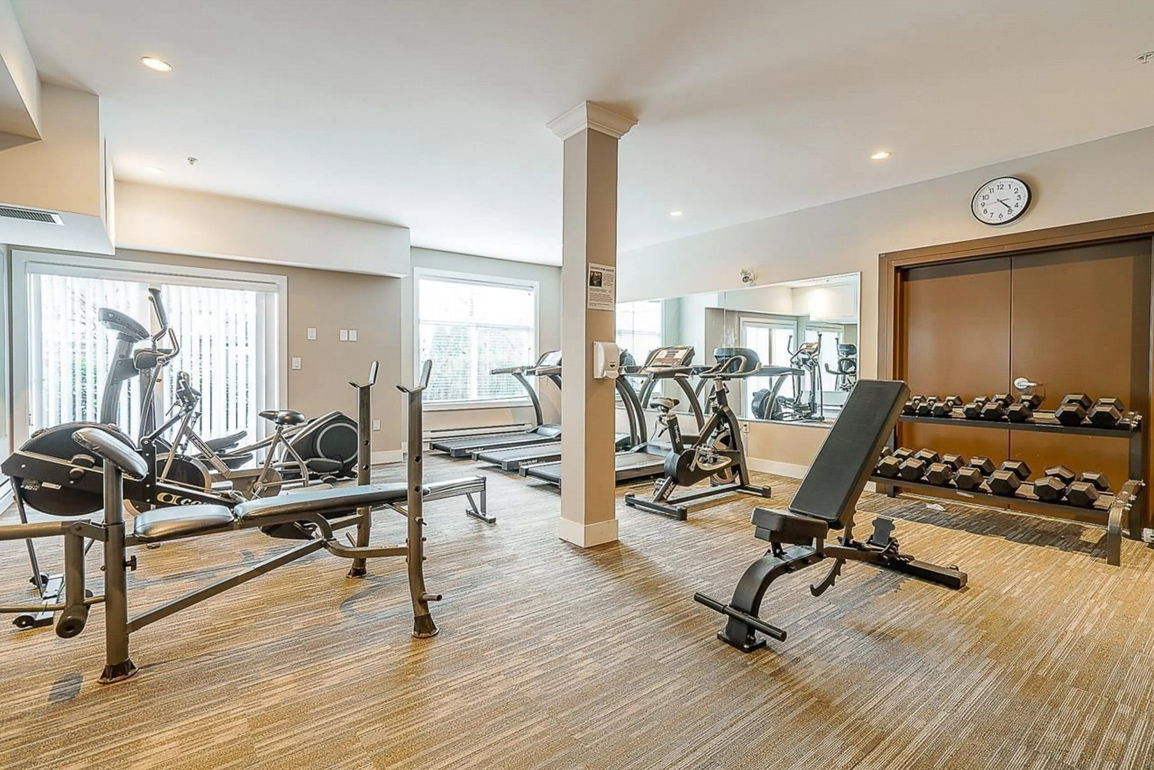 Gym or fitness room for 305 - 8183 121A, Surrey British Columbia V3W1S7