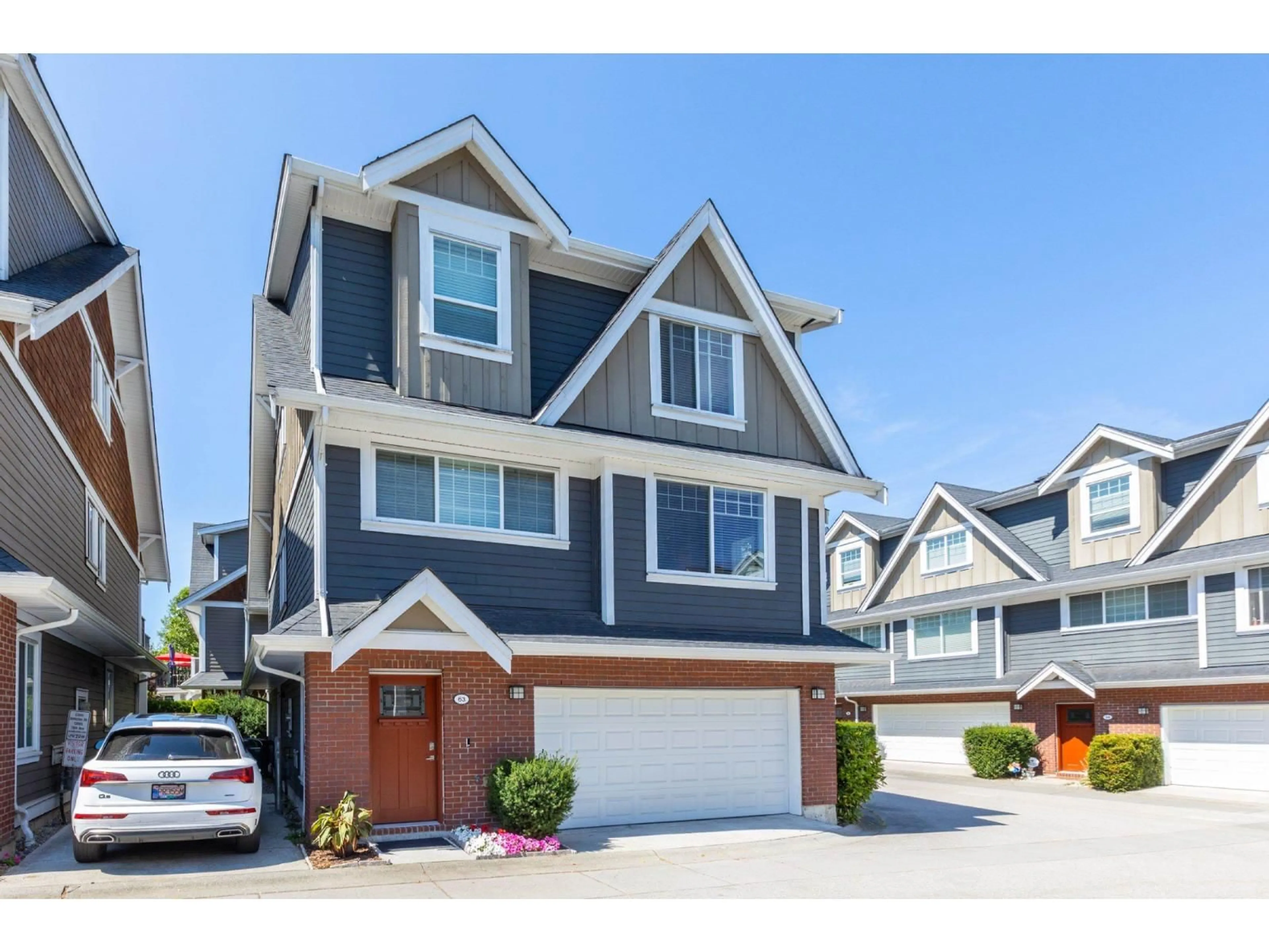 Home with vinyl exterior material, street for 63 - 15988 32, Surrey British Columbia V3Z2J4