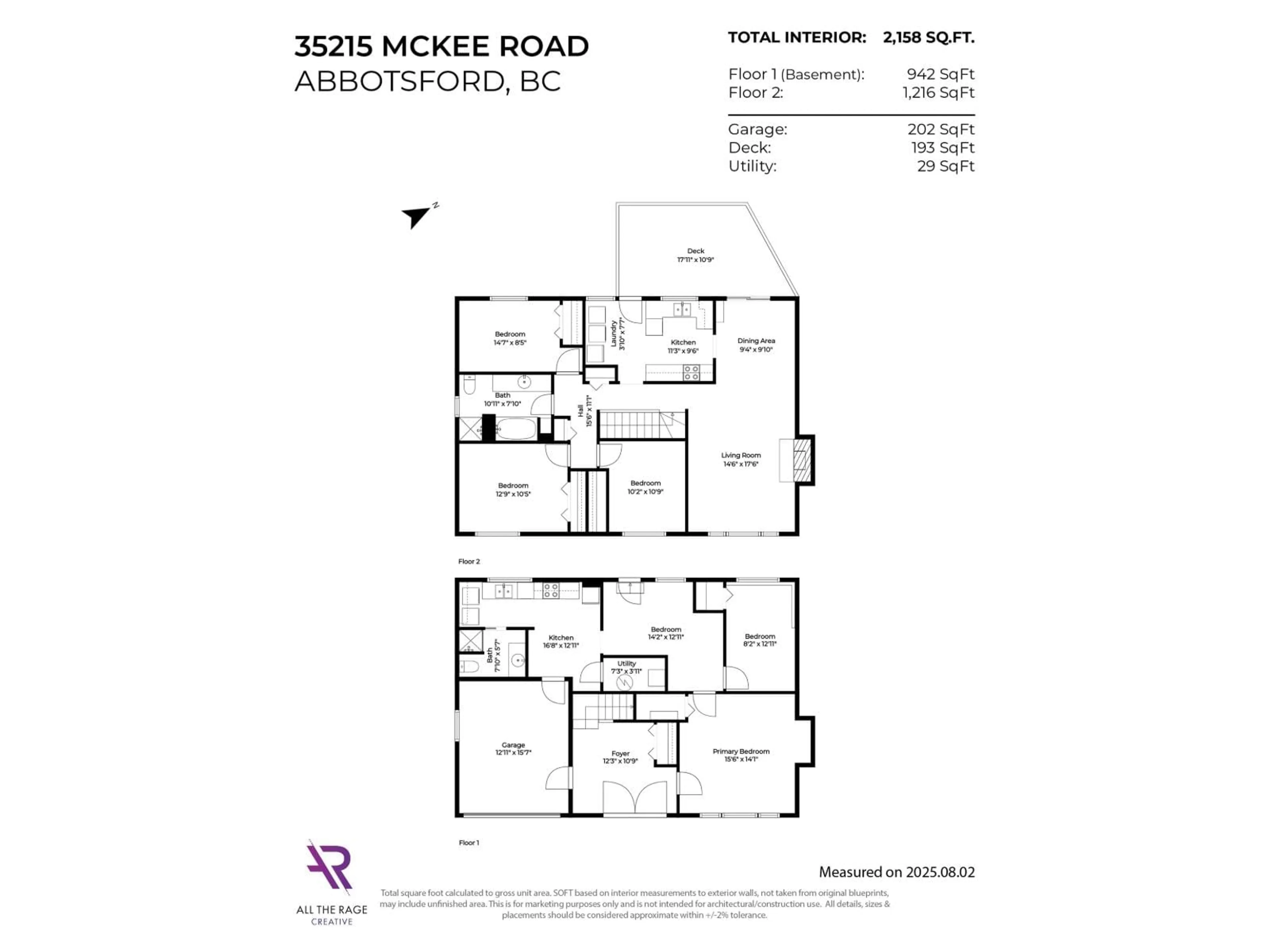 Floor plan for 35215 MCKEE, Abbotsford British Columbia V2S6K5