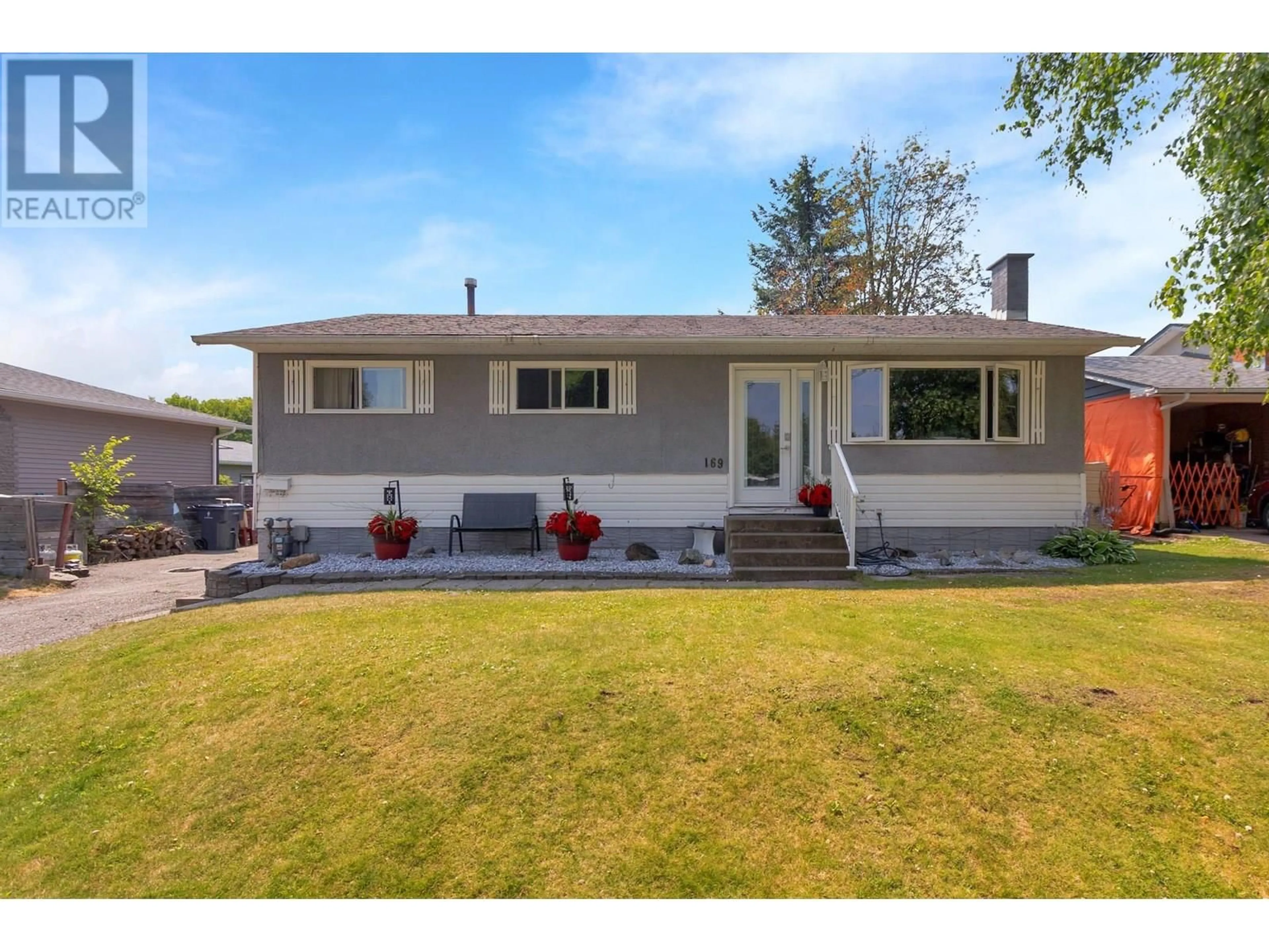 Home with vinyl exterior material, street for 169 AITKEN CRESCENT, Prince George British Columbia V2L4N2