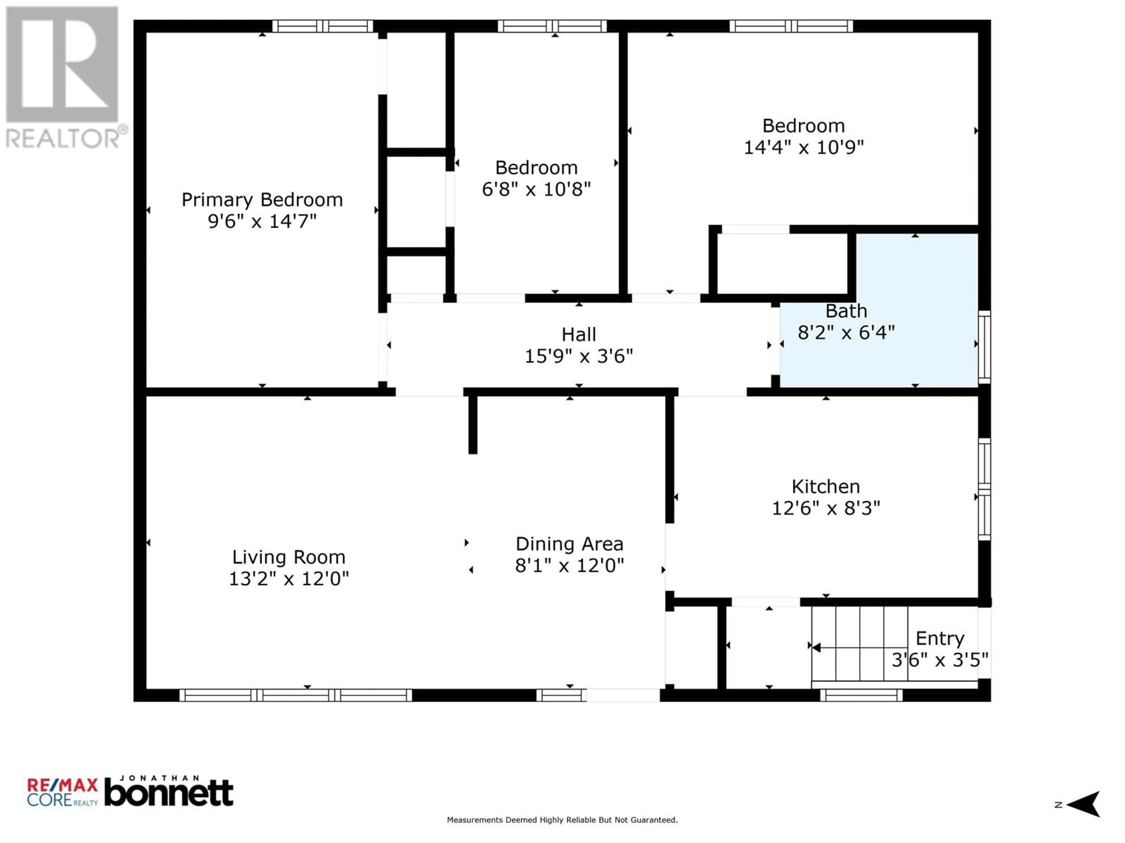 Floor plan for 560 WATROUS STREET, Prince George British Columbia V2M2B9