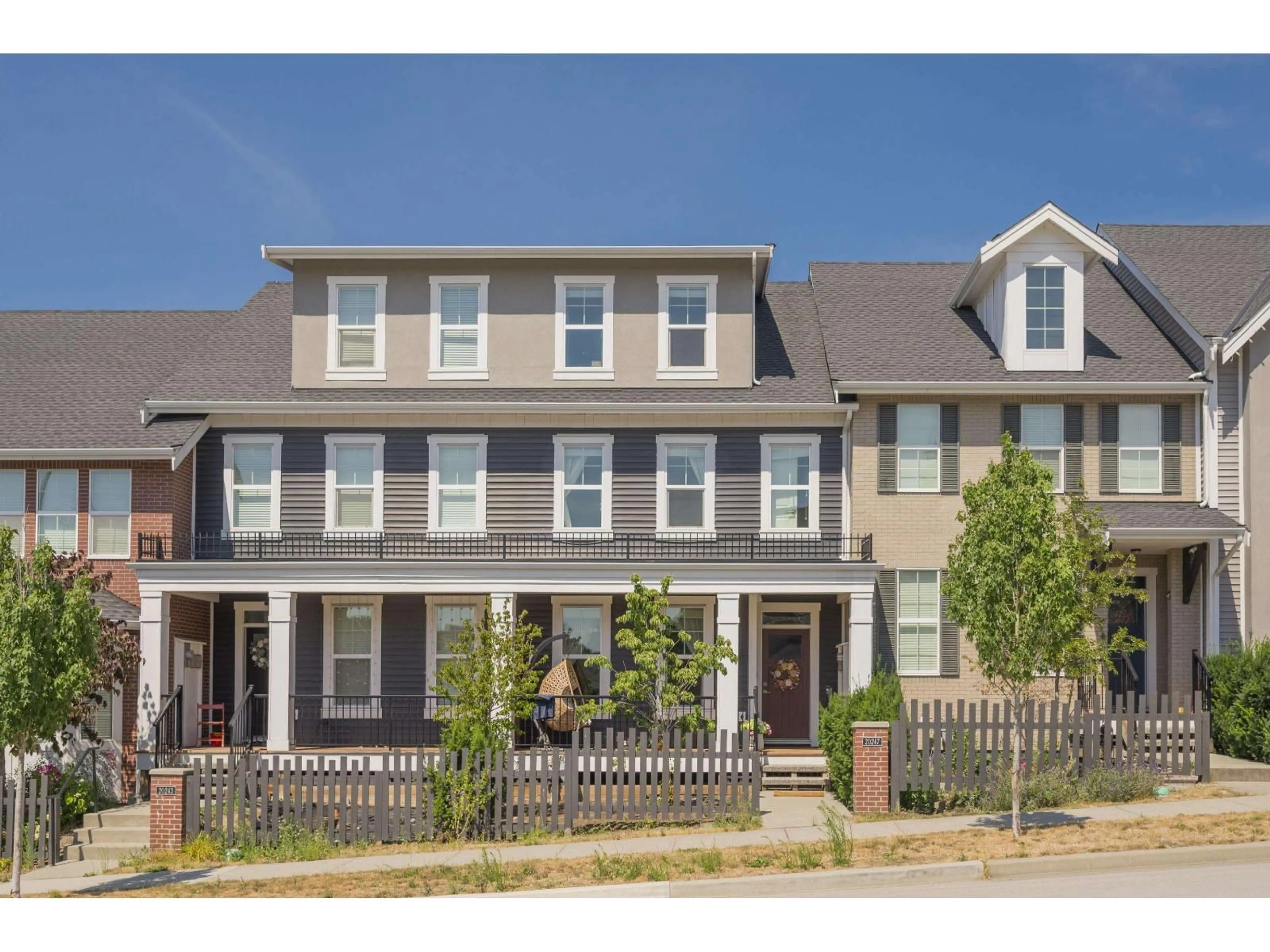 Home with vinyl exterior material, street for 20247 82B, Langley British Columbia V2Y0Y9