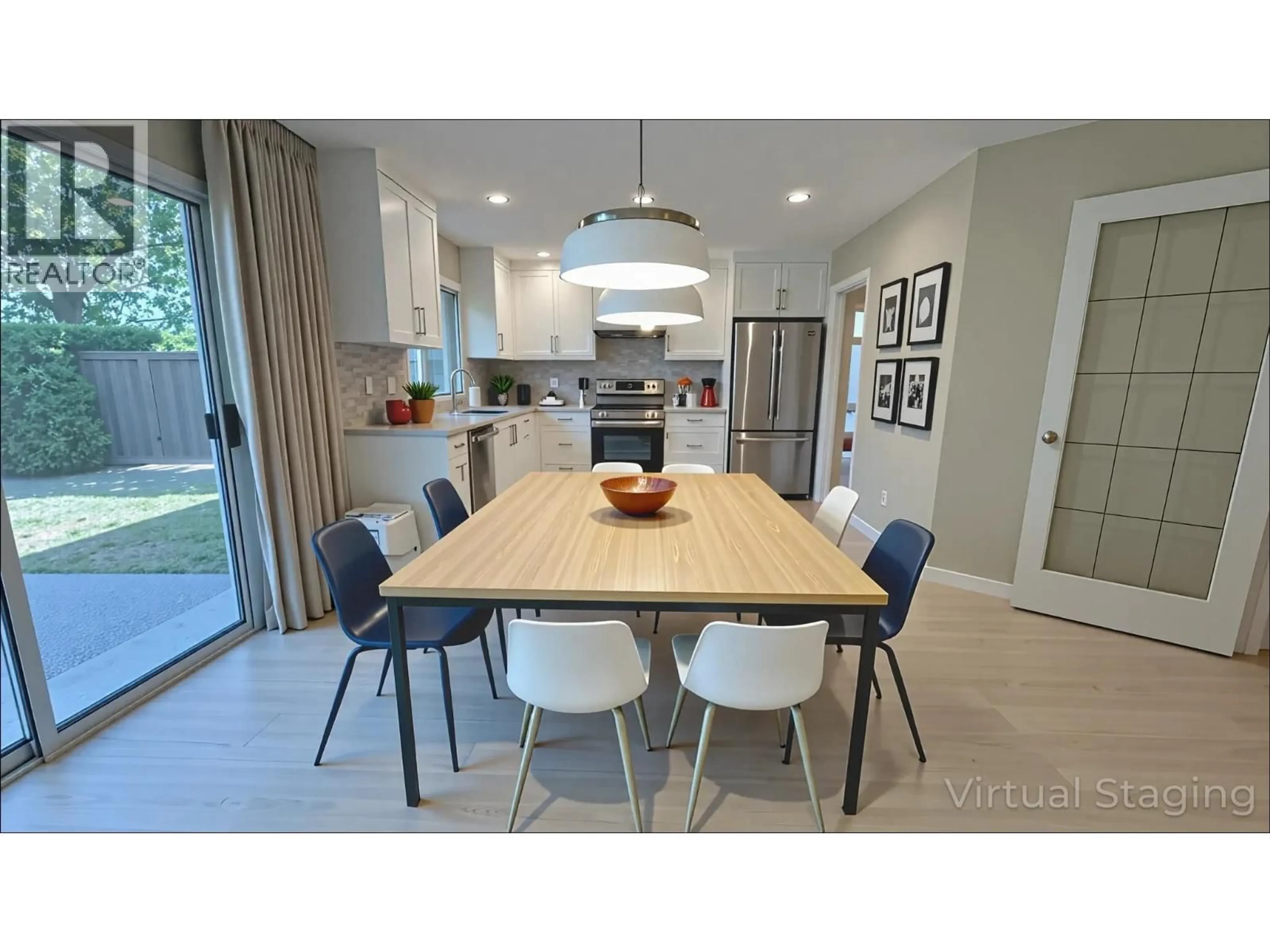 Open concept kitchen, ceramic/tile floor for 3 - 10000 FISHER GATE, Richmond British Columbia V6X3W8