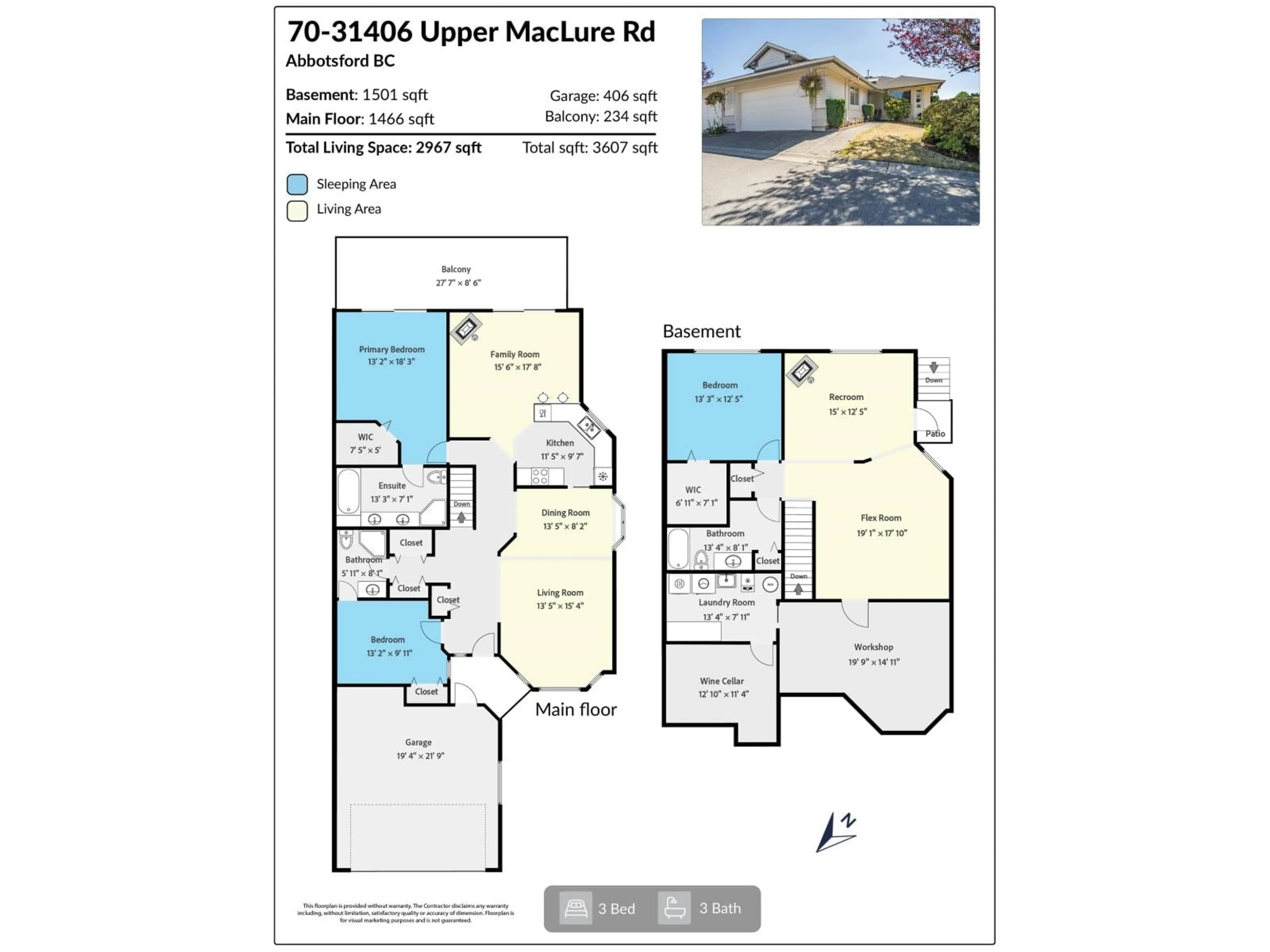 Floor plan for 70 - 31406 UPPER MACLURE, Abbotsford British Columbia V2T5L8