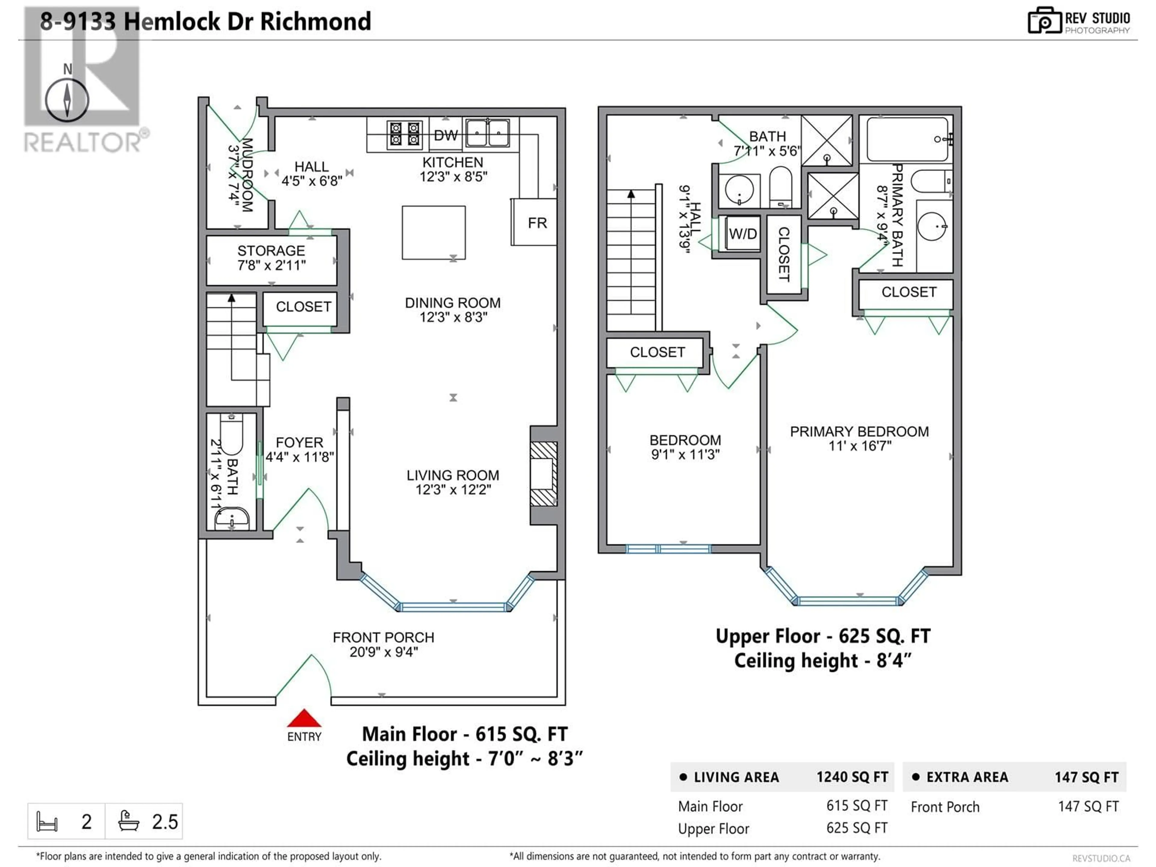 Floor plan for 8 - 9133 HEMLOCK DRIVE, Richmond British Columbia V6Y4J9