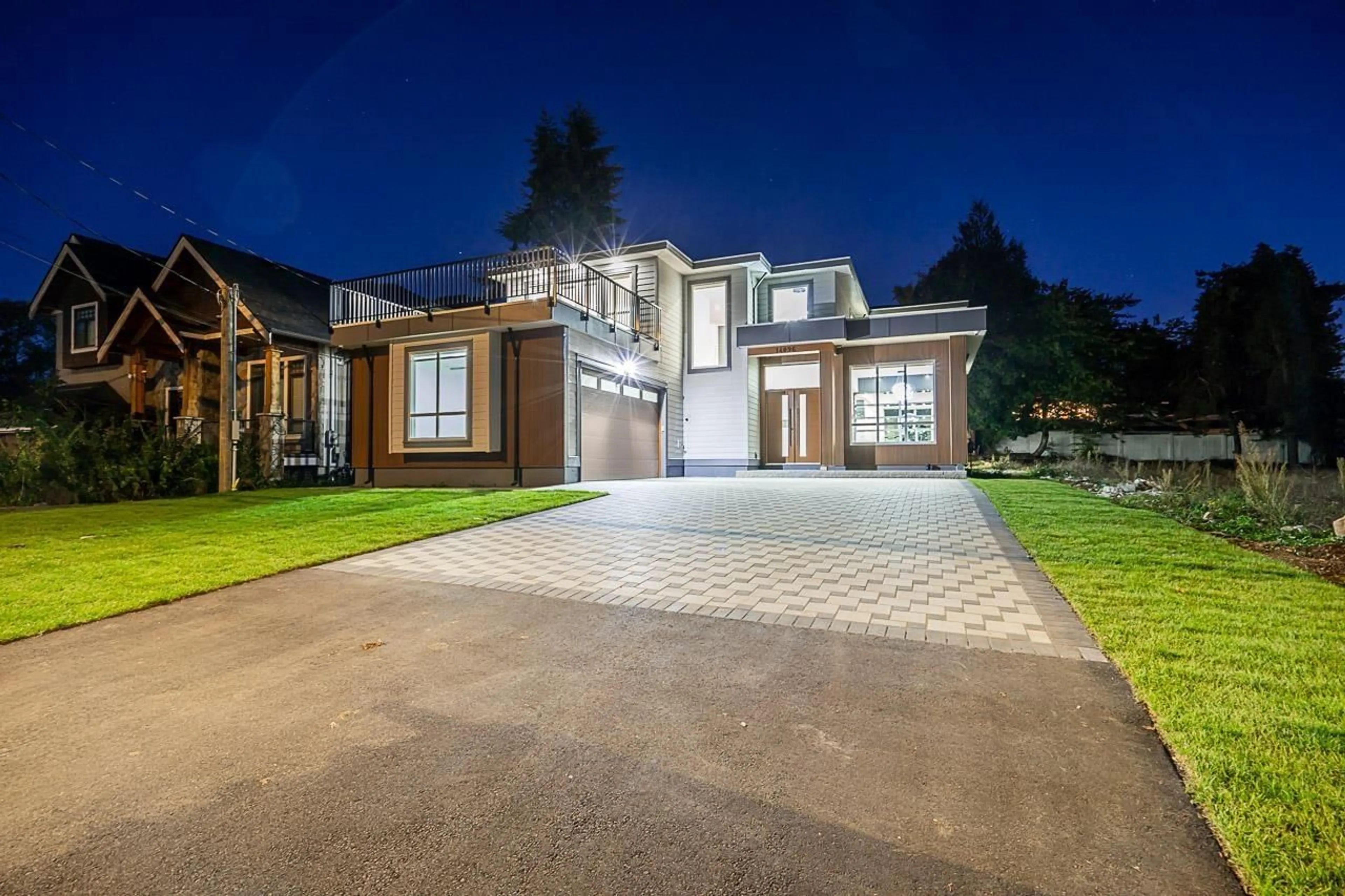 Home with brick exterior material, street for 14096 113A, Surrey British Columbia V3R2K5