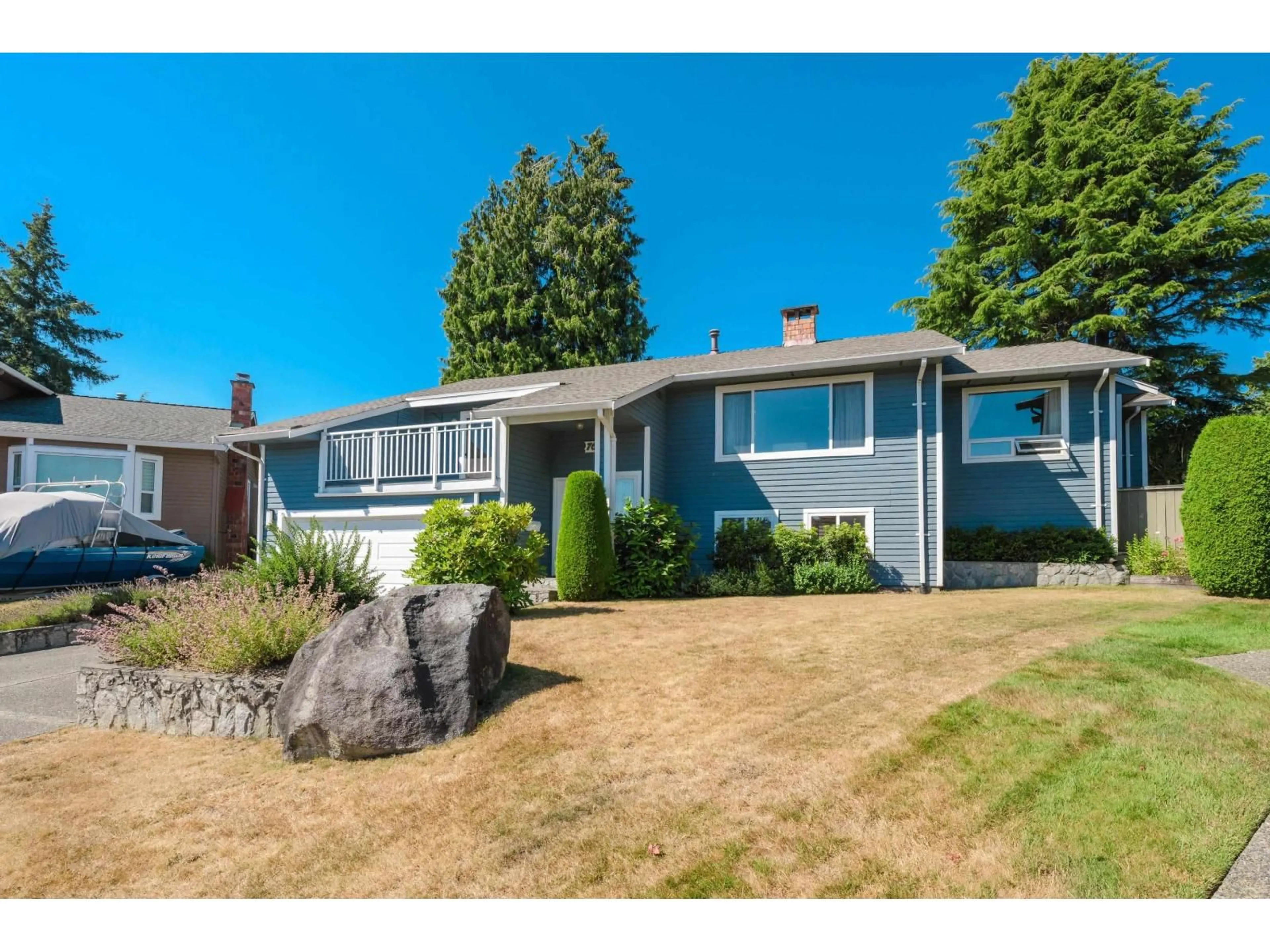 Home with vinyl exterior material, street for 7654 CARNABY, Delta British Columbia V4C7X2
