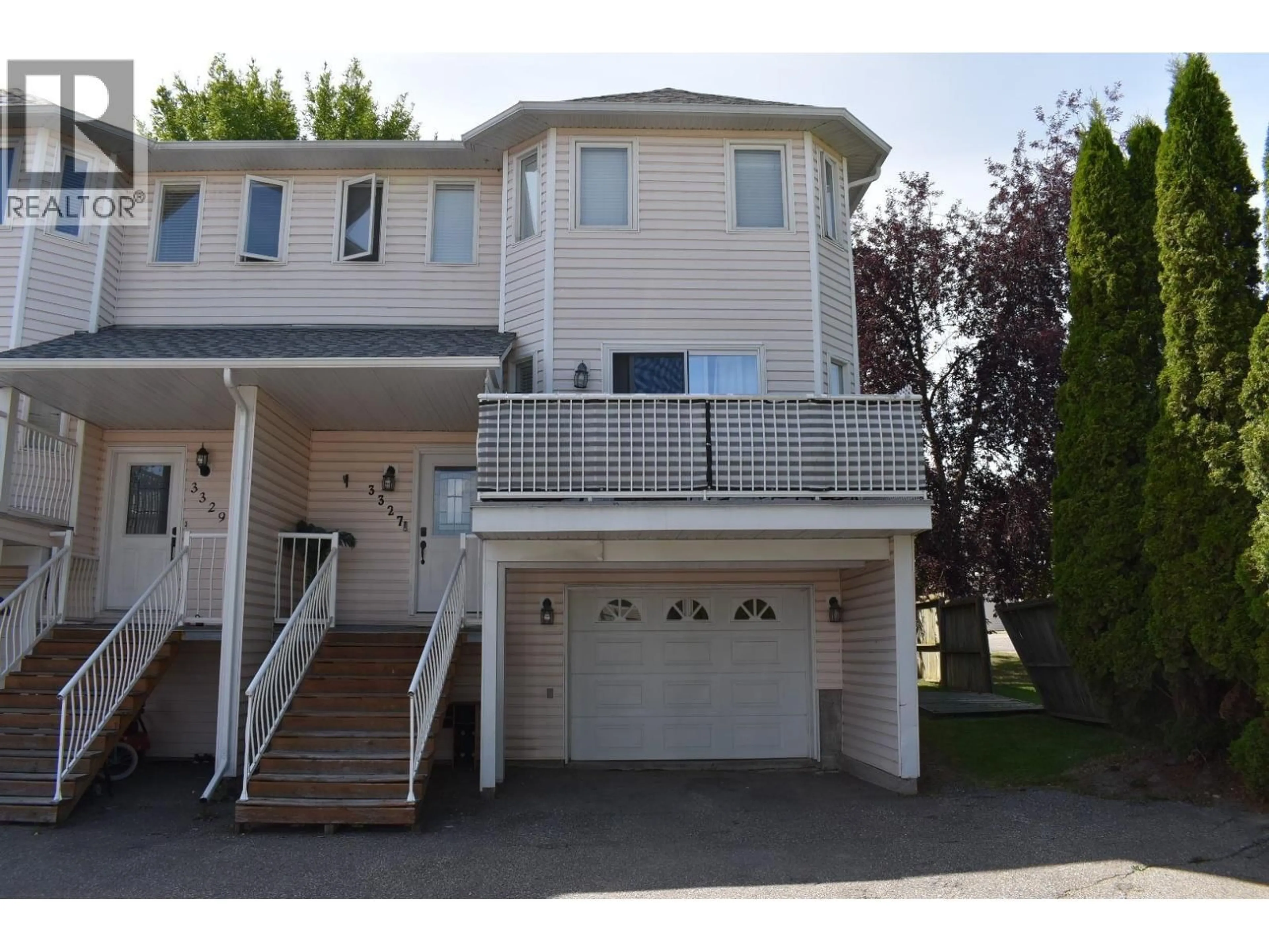 Home with vinyl exterior material, street for 3327 WESTWOOD DRIVE, Prince George British Columbia V2N1S4
