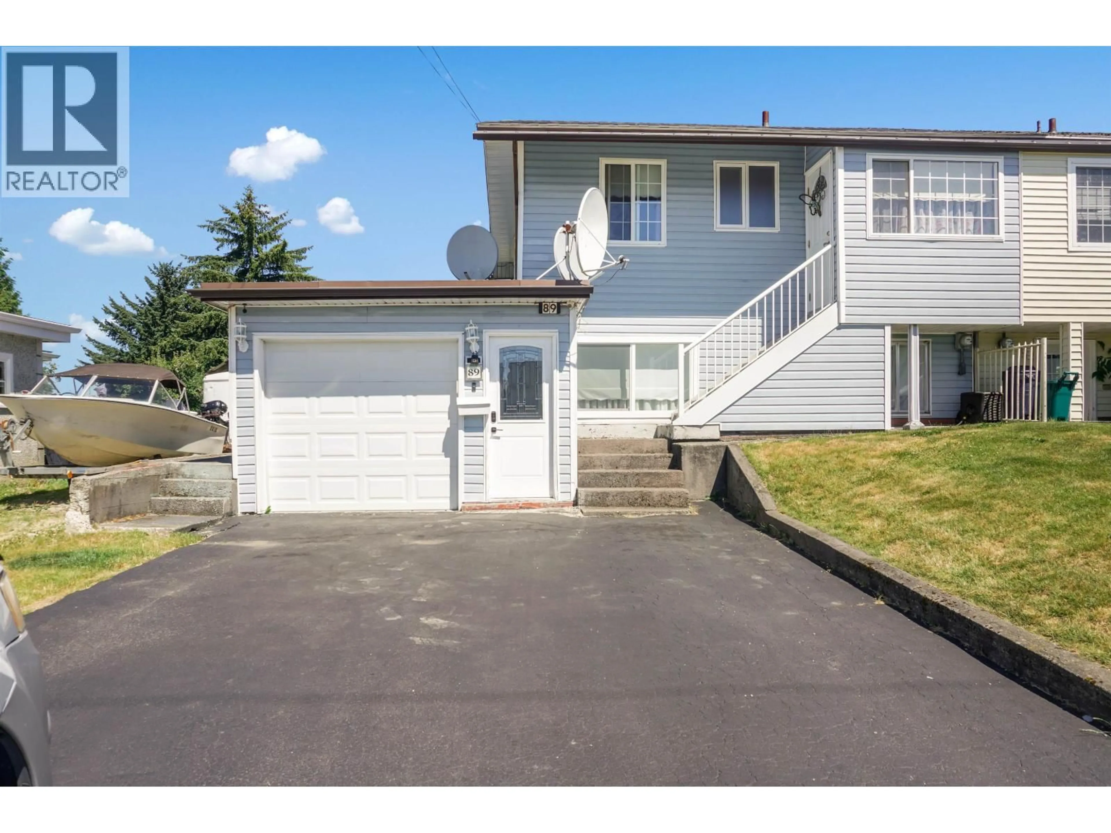 Home with vinyl exterior material, street for 89 MALLARD STREET, Kitimat British Columbia V8C1N2