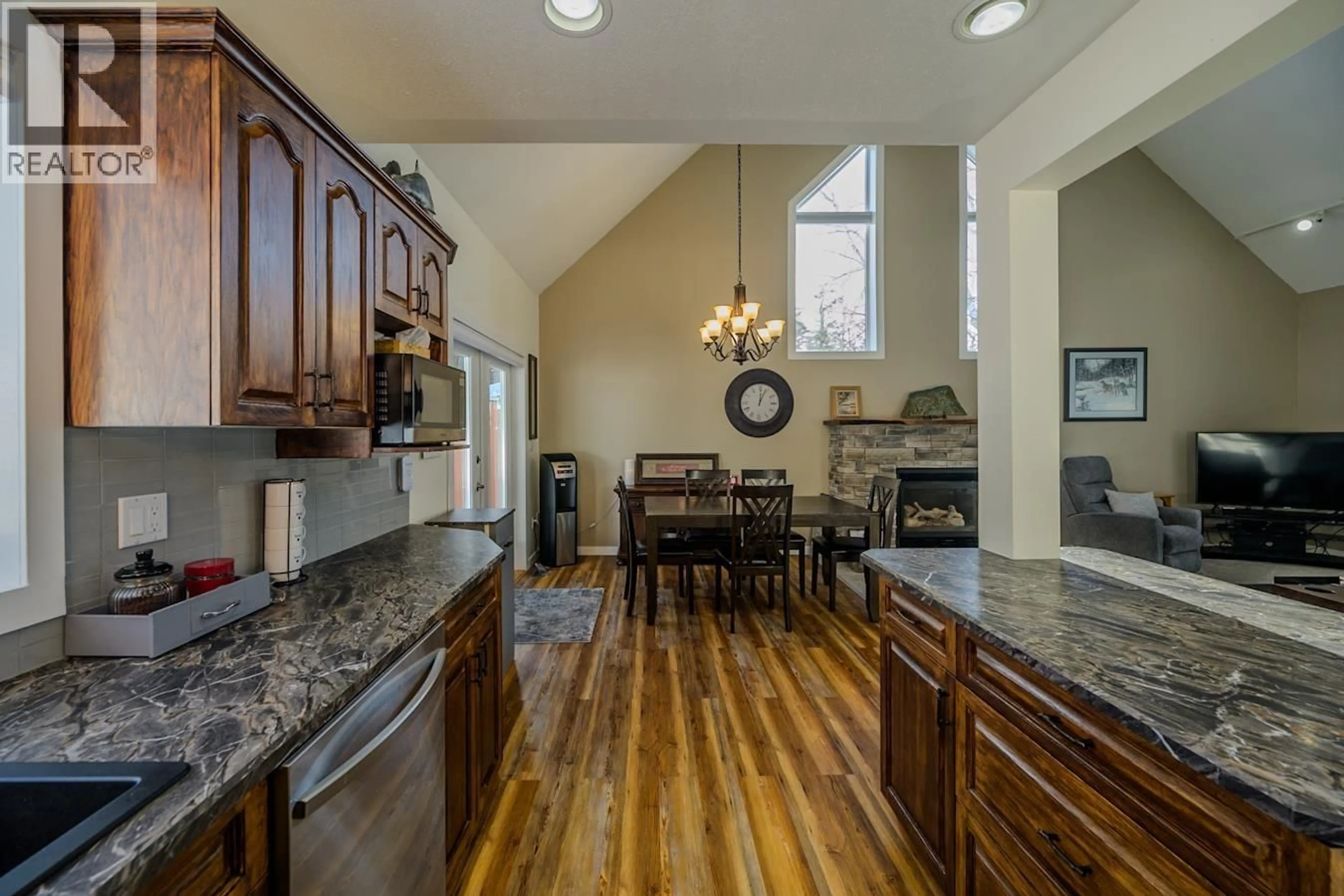 Open concept kitchen, ceramic/tile floor for 1165 ADAMS ROAD, Prince George British Columbia V0J2S0