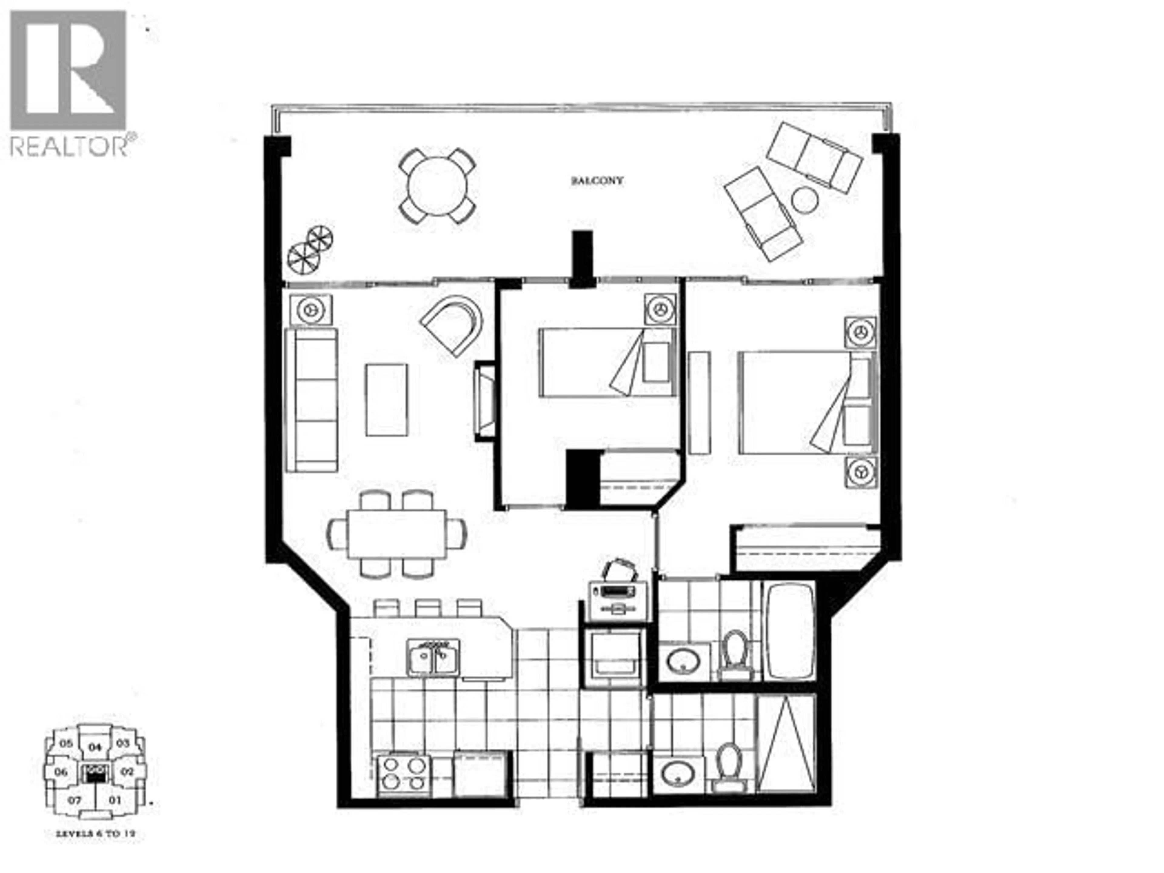 Floor plan for 1004 - 6823 STATION HILL DRIVE, Burnaby British Columbia V3N0A9