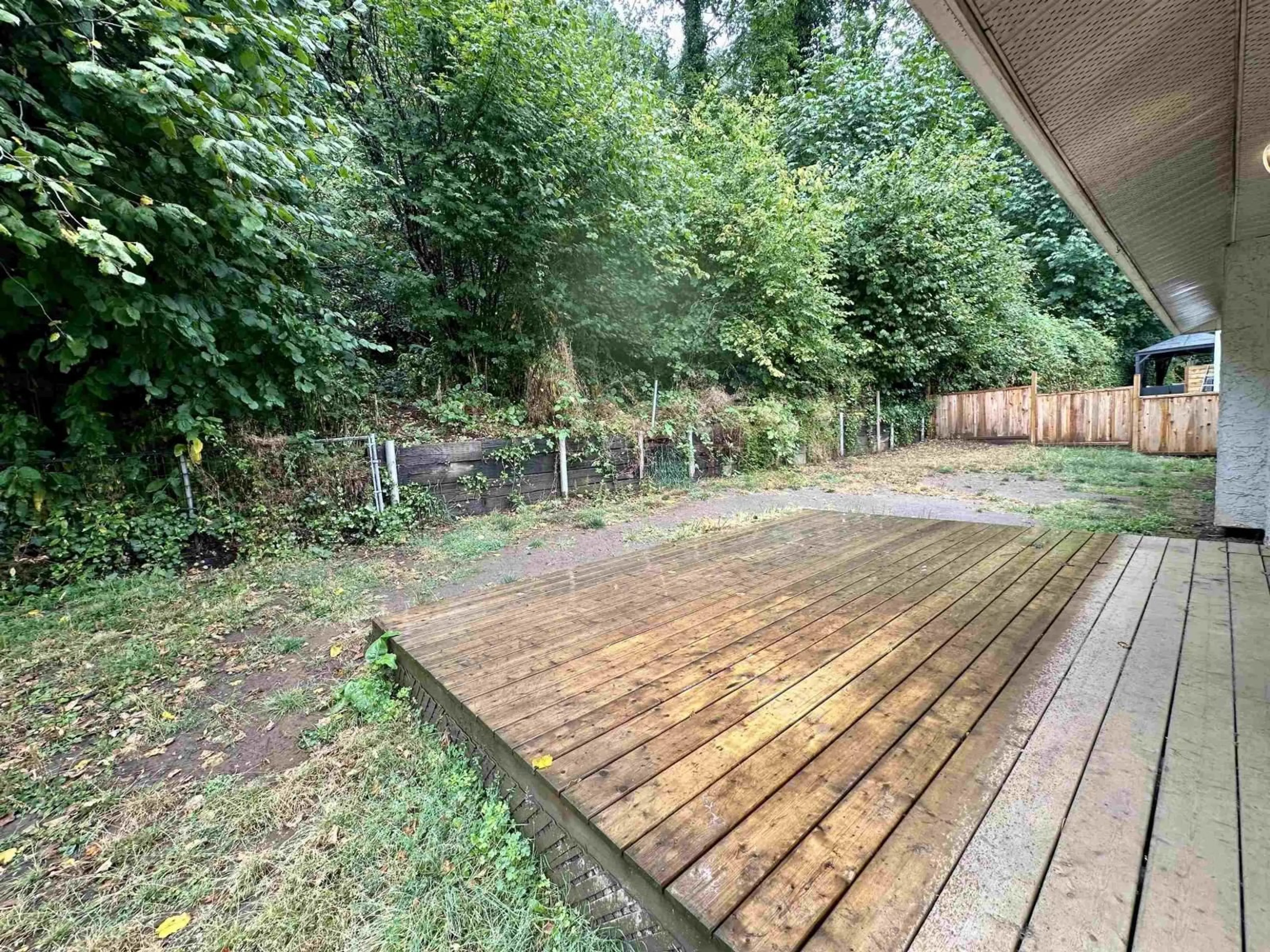 Patio, forest/trees view for 2464 CAMERON, Abbotsford British Columbia V3G2B1