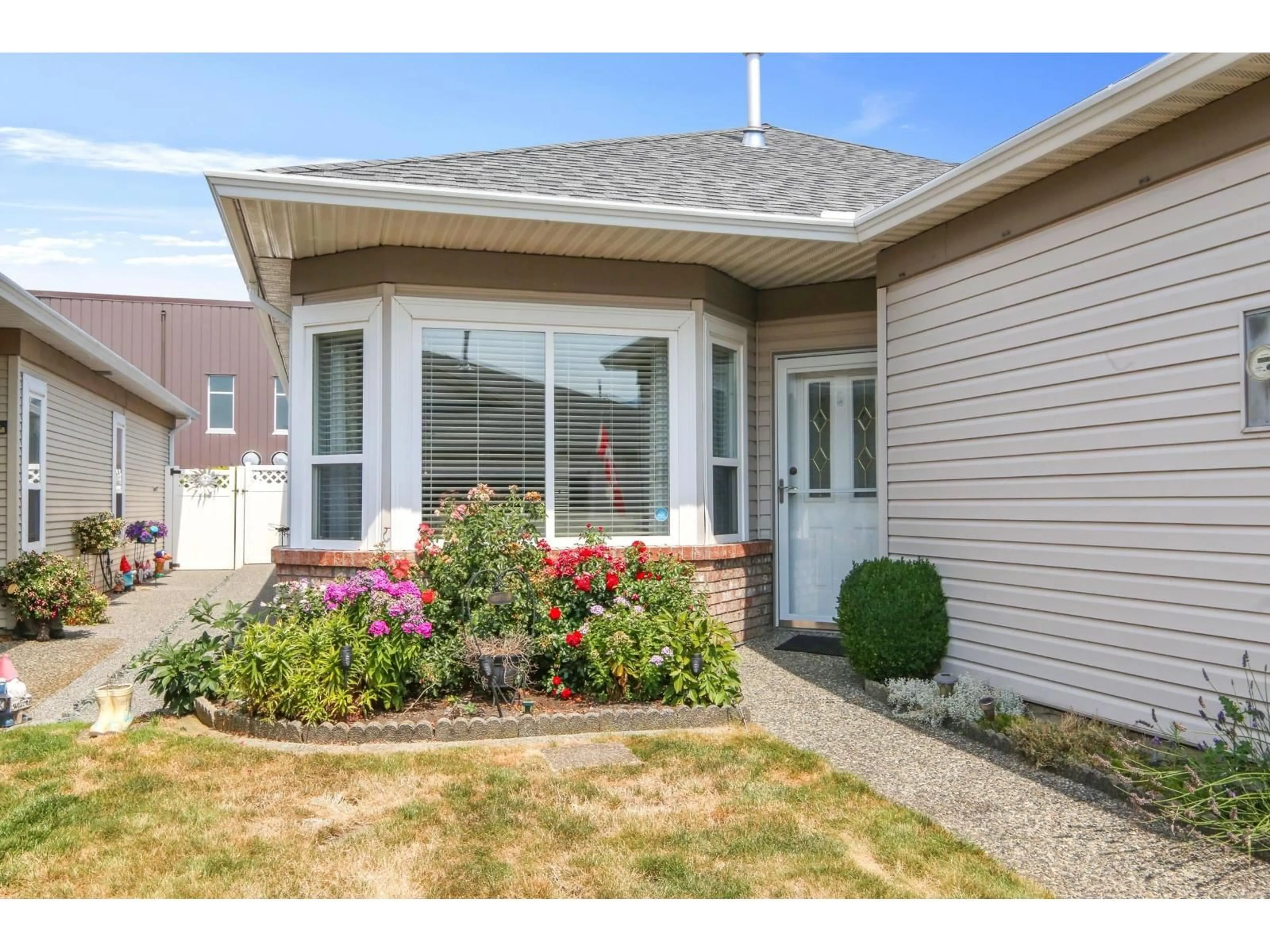 Home with vinyl exterior material, street for 179 - 8485 YOUNG ROAD, Chilliwack British Columbia V2P7Y7