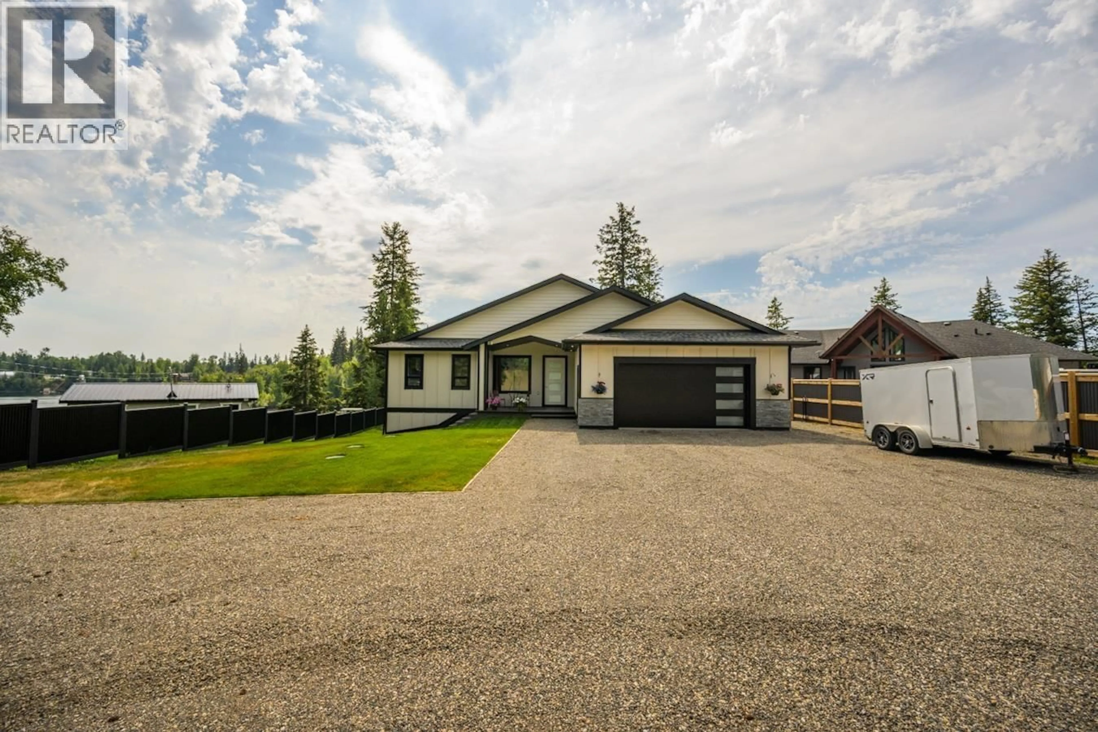 A pic from outside/outdoor area/front of a property/back of a property/a pic from drone, unknown for 27735 NESS LAKE ROAD, Prince George British Columbia V2K5N5