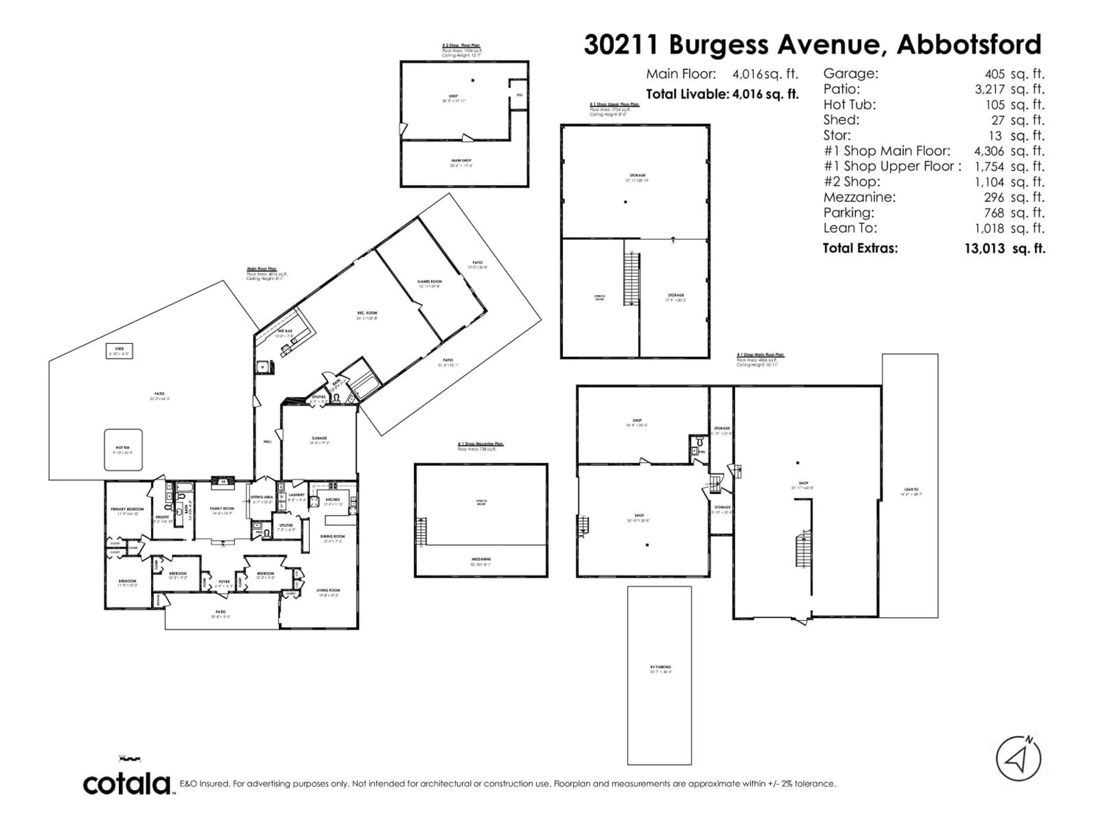 Floor plan for 30211 BURGESS, Abbotsford British Columbia V4X1V5