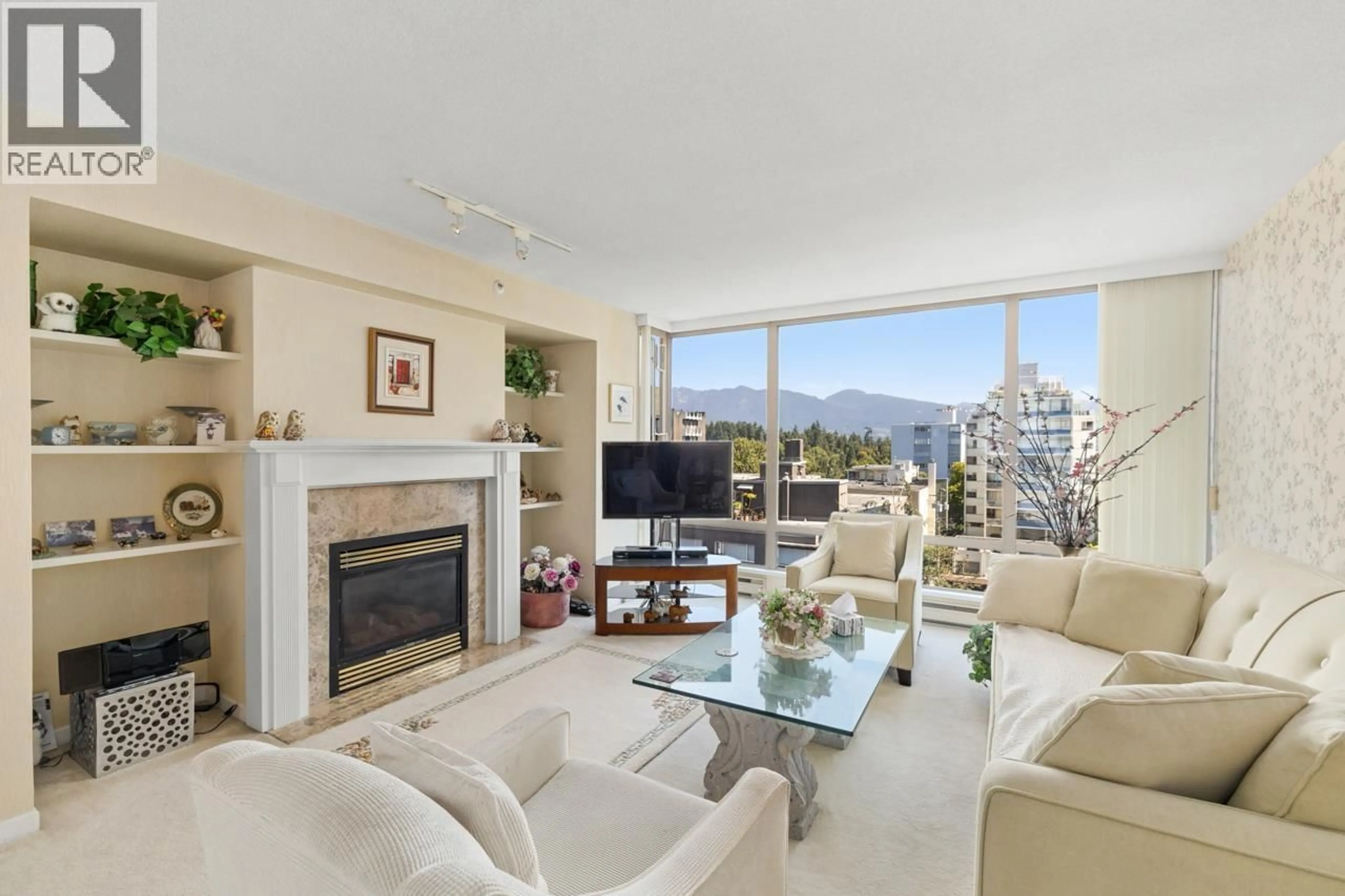 Living room with furniture, unknown for 702 - 1970 HARO STREET, Vancouver British Columbia V6G1H6