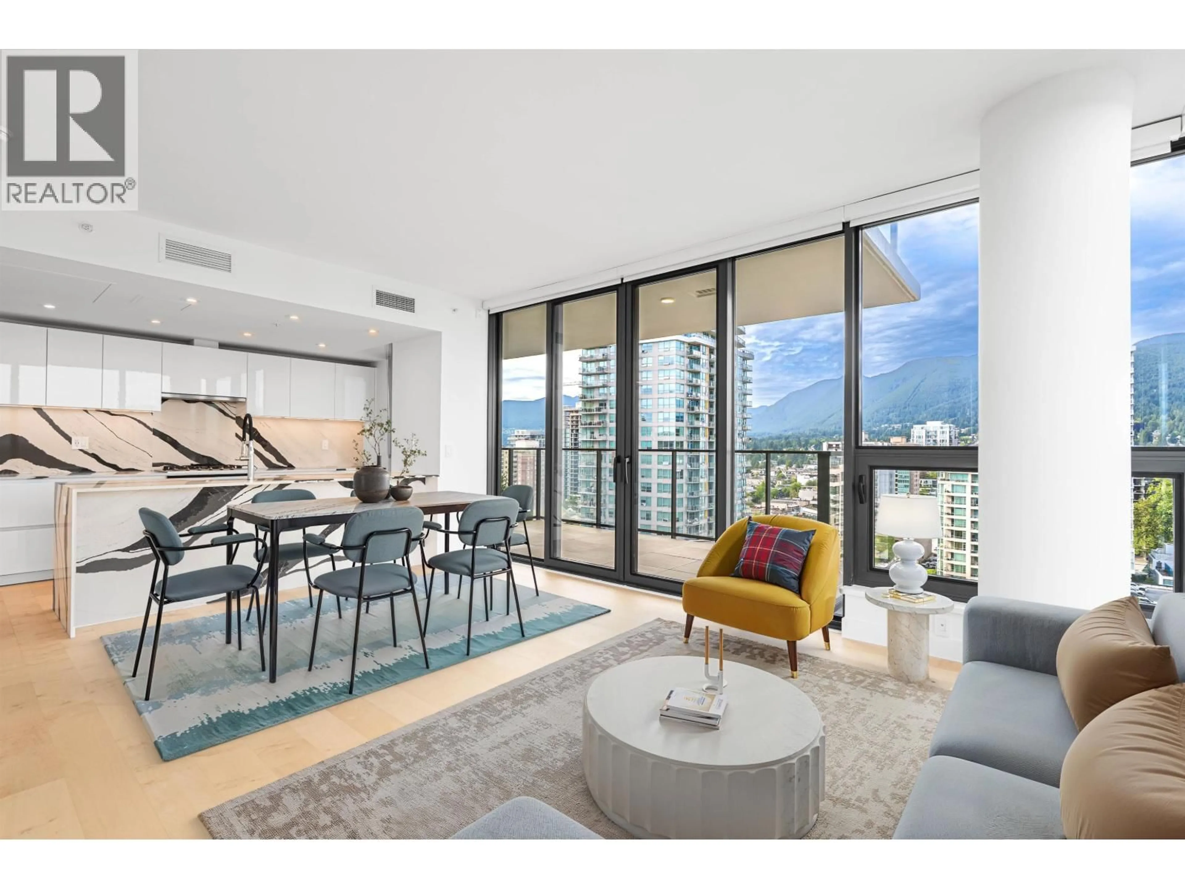 Living room with furniture, unknown for 1309 - 135 13TH STREET, North Vancouver British Columbia V7L0J8