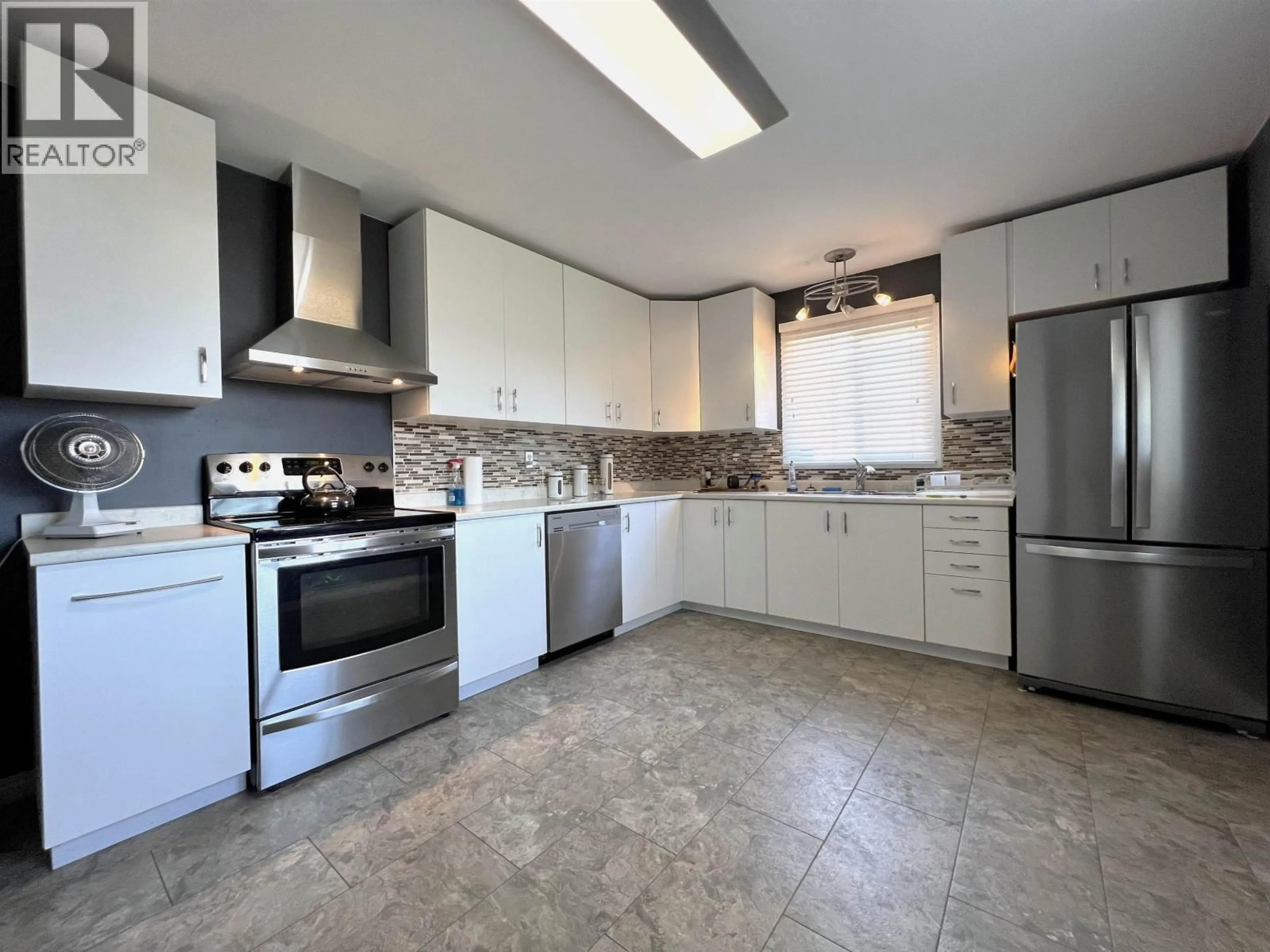 Standard kitchen, ceramic/tile floor for 102 LYON STREET, Prince George British Columbia V2M3K6