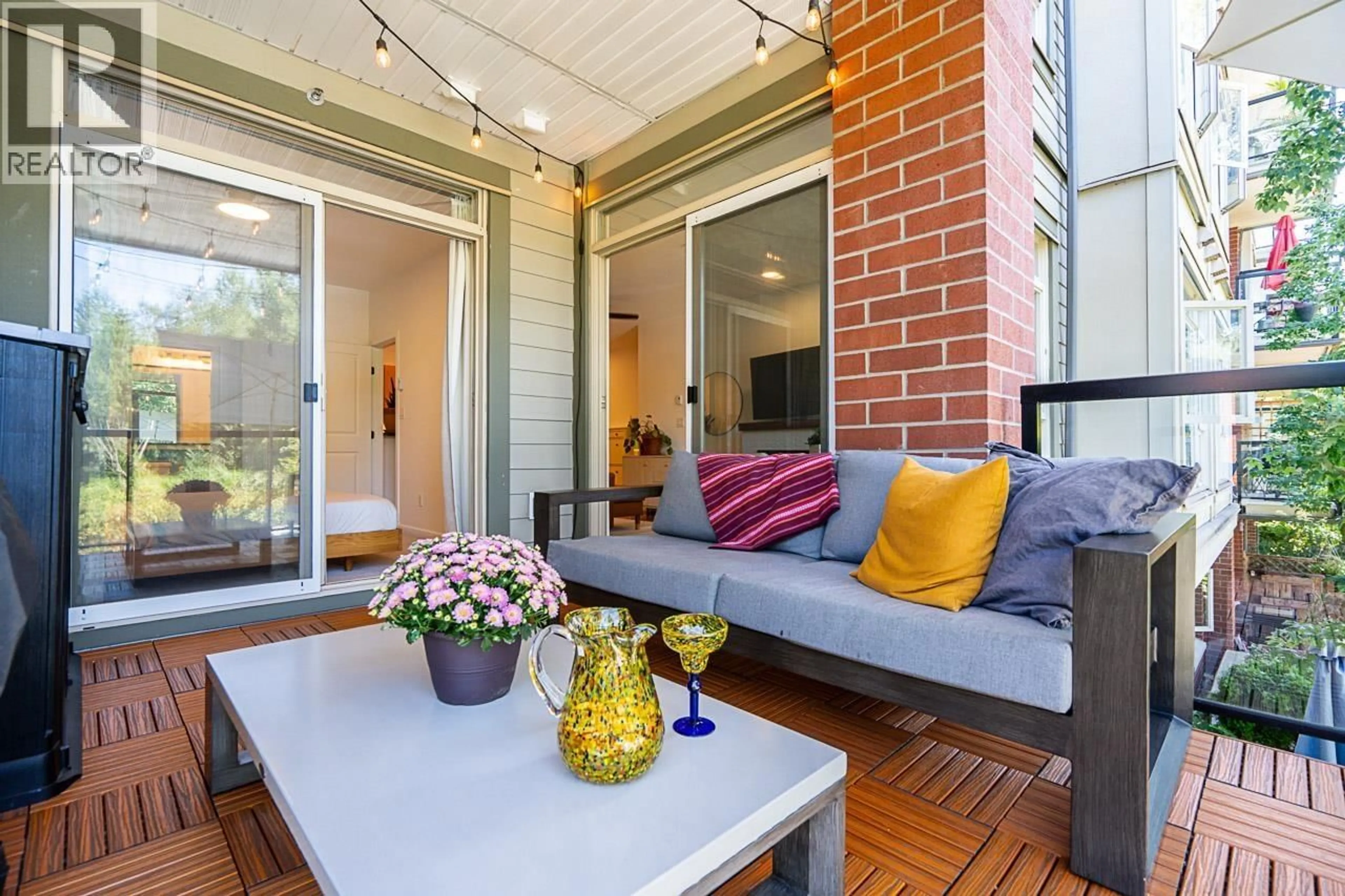 Patio, street for 221 - 100 CAPILANO ROAD, Port Moody British Columbia V3H5M9