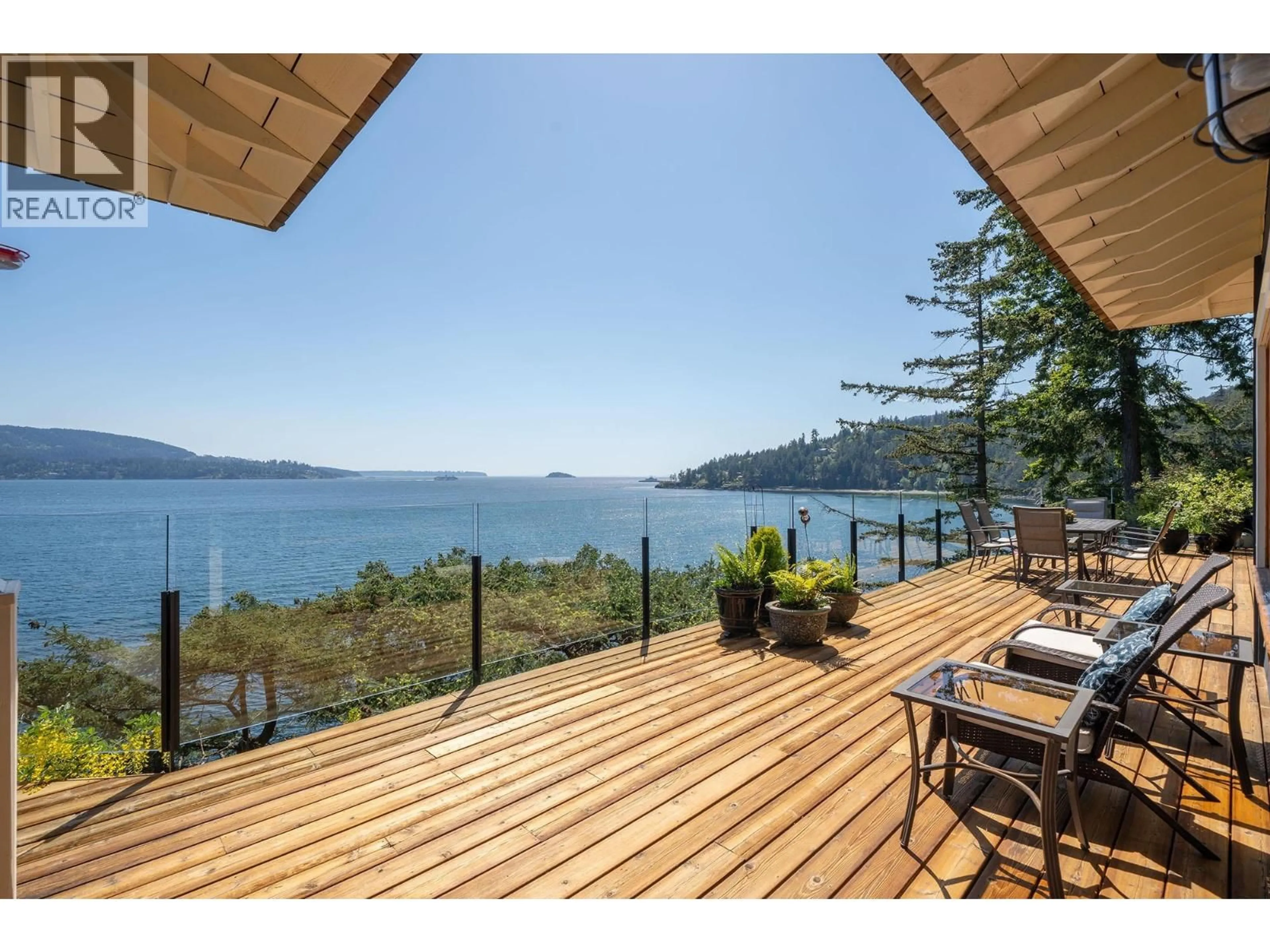Patio, water/lake/river/ocean view for 1477 CLEATOR ROAD, Bowen Island British Columbia V0N1G1