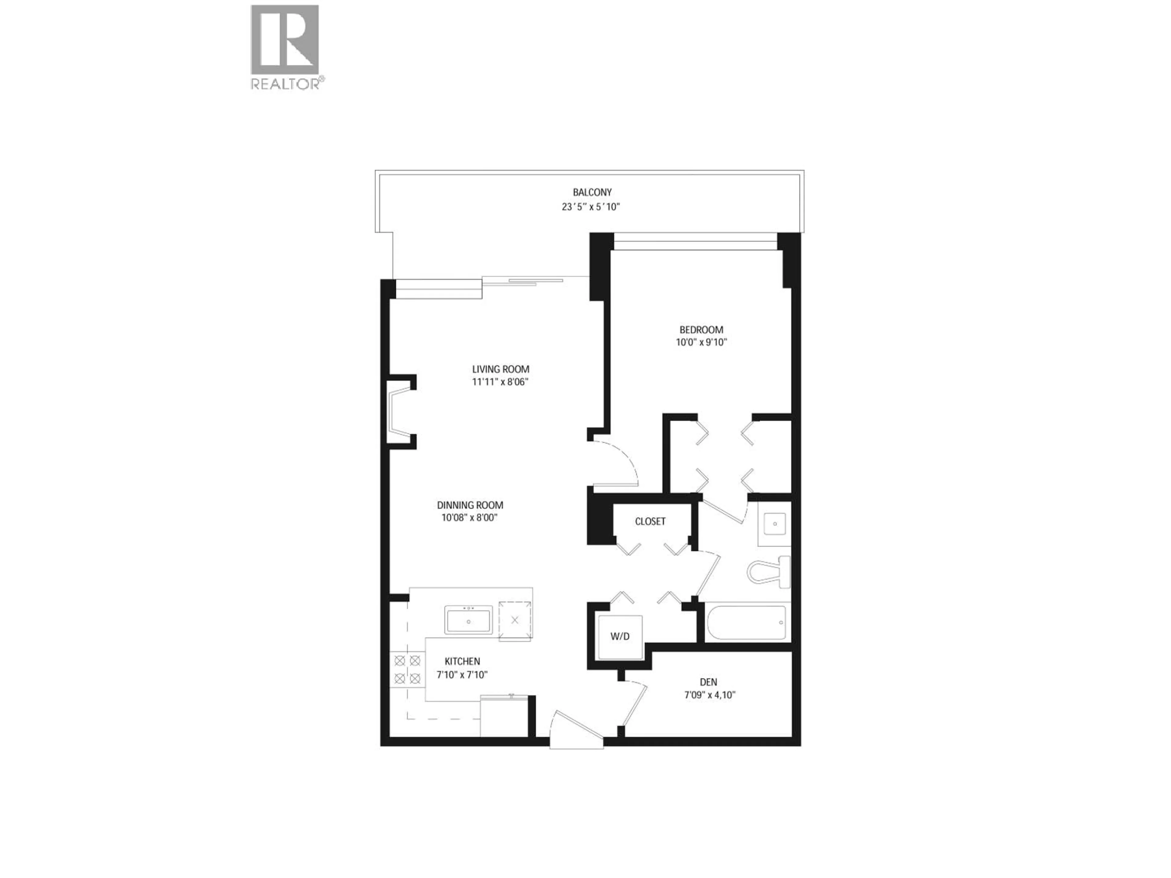 Floor plan for 505 - 9188 COOK ROAD, Richmond British Columbia V6Y4M1