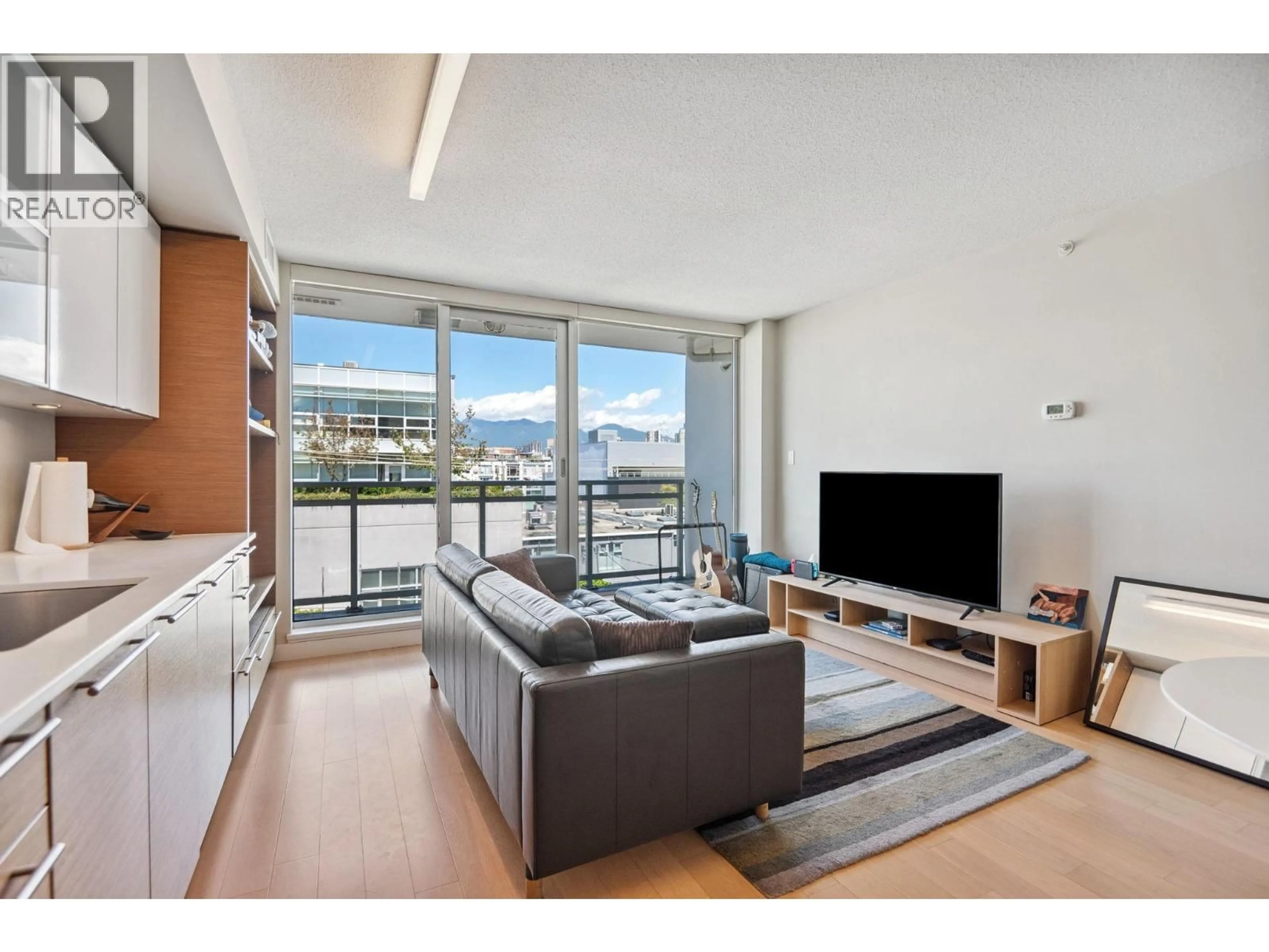 Living room with furniture, unknown for 416 - 1635 WEST 3RD AVENUE, Vancouver British Columbia V6J0B6