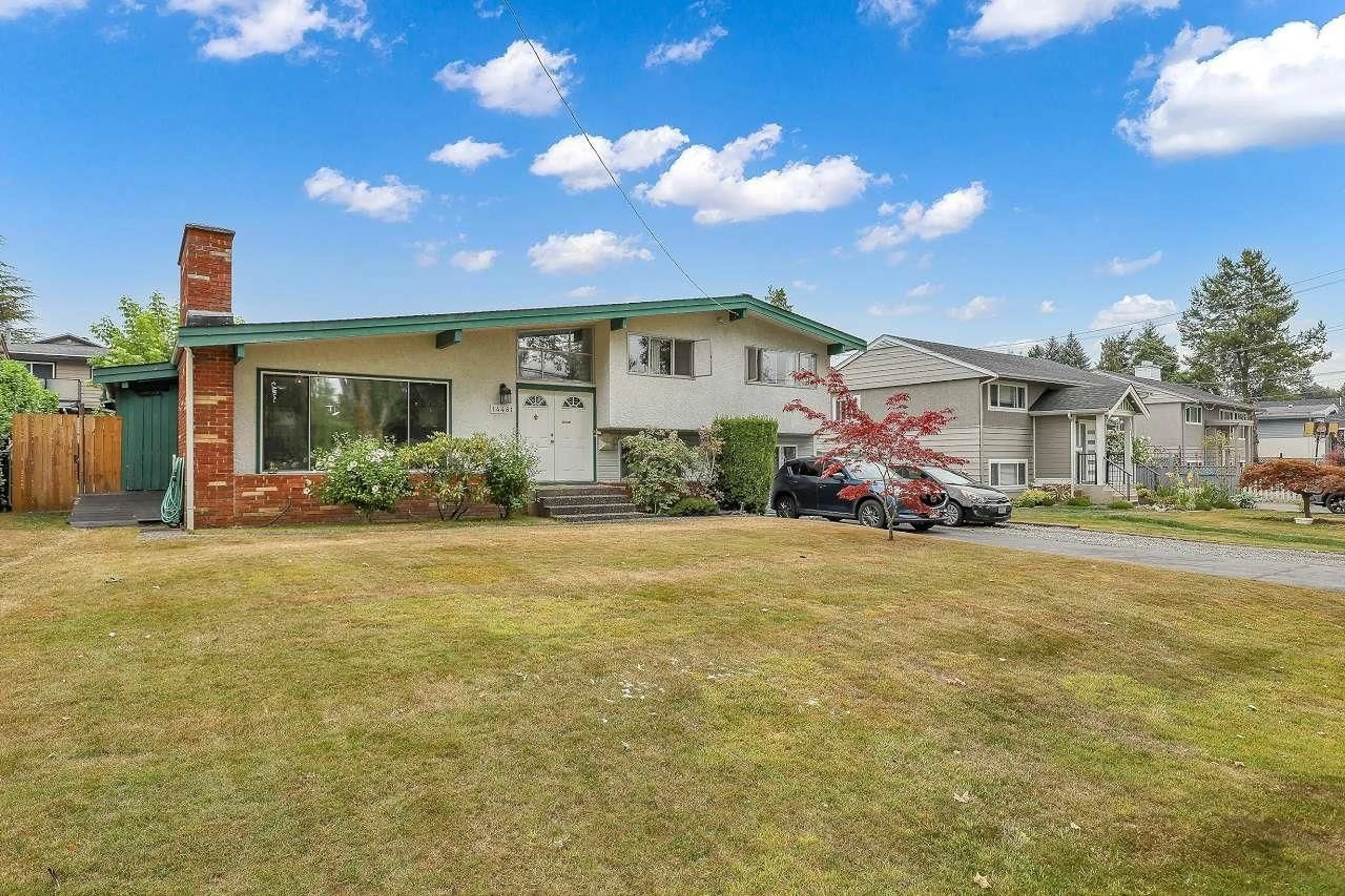 A pic from outside/outdoor area/front of a property/back of a property/a pic from drone, unknown for 14481 86A, Surrey British Columbia V3S2R4