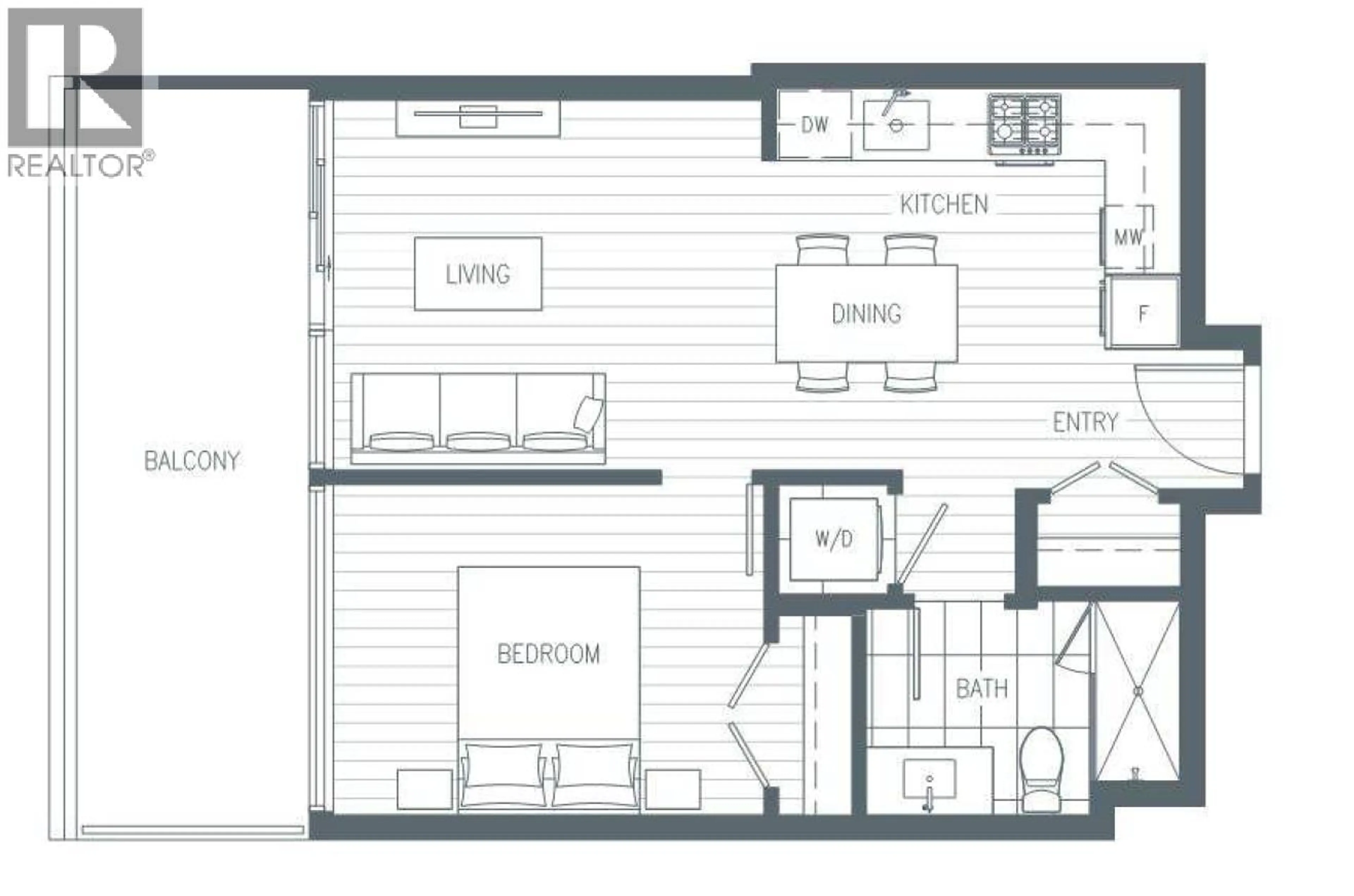Floor plan for 3005 - 6511 SUSSEX AVENUE, Burnaby British Columbia V5H0K5