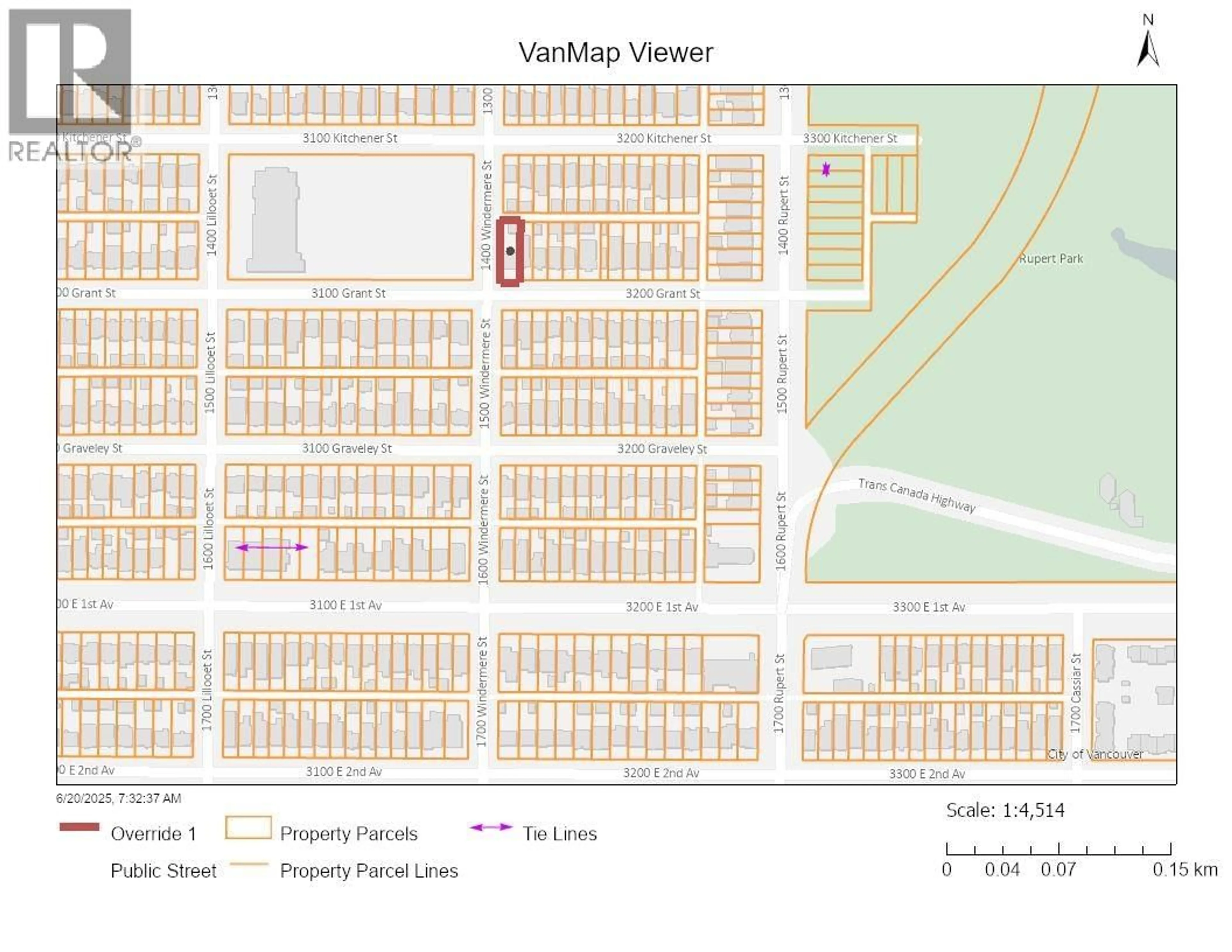 Floor plan for 3205 GRANT STREET, Vancouver British Columbia V5K3J1