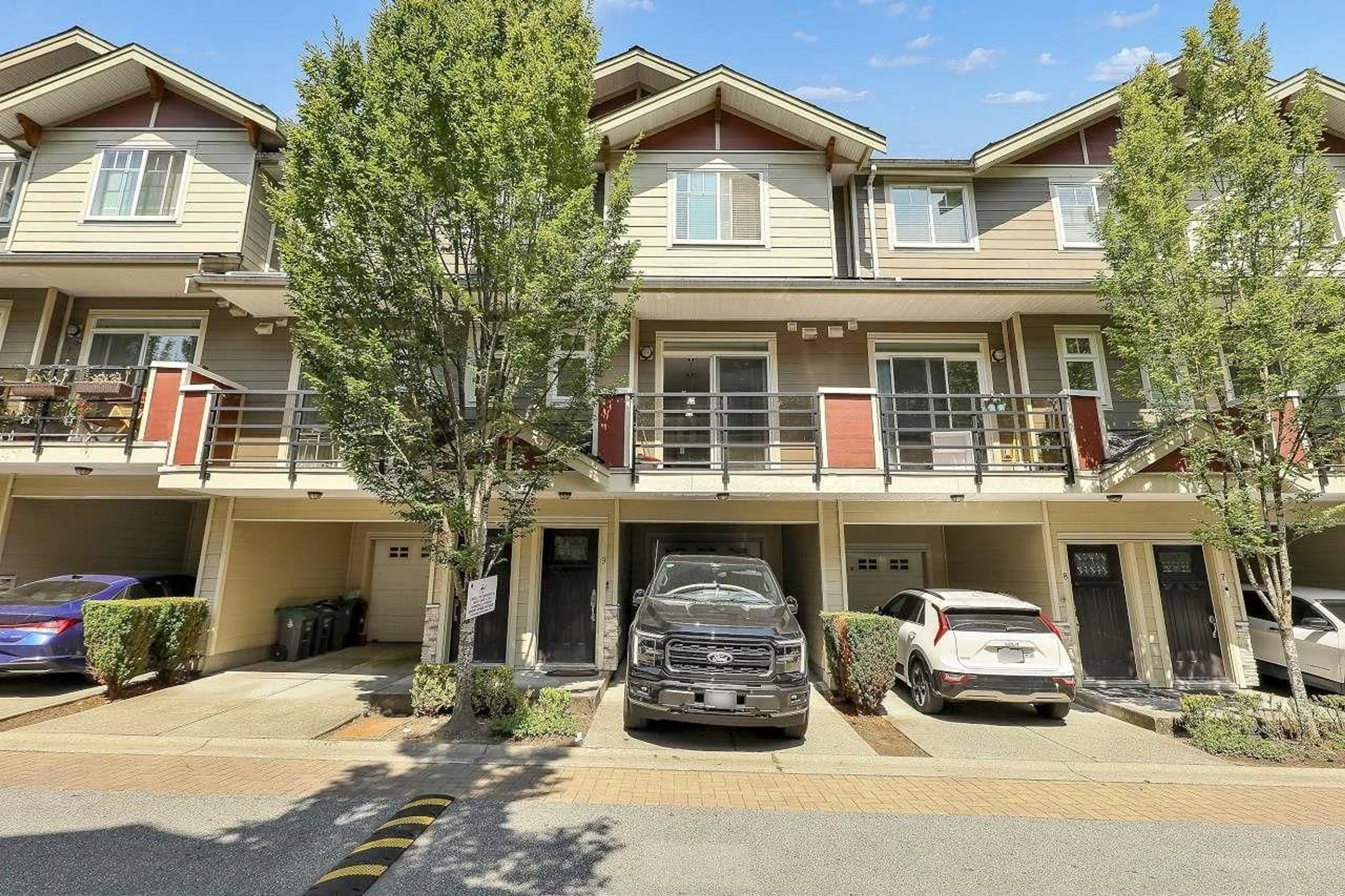 A pic from outside/outdoor area/front of a property/back of a property/a pic from drone, street for 9 - 6383 140, Surrey British Columbia V3W0E9