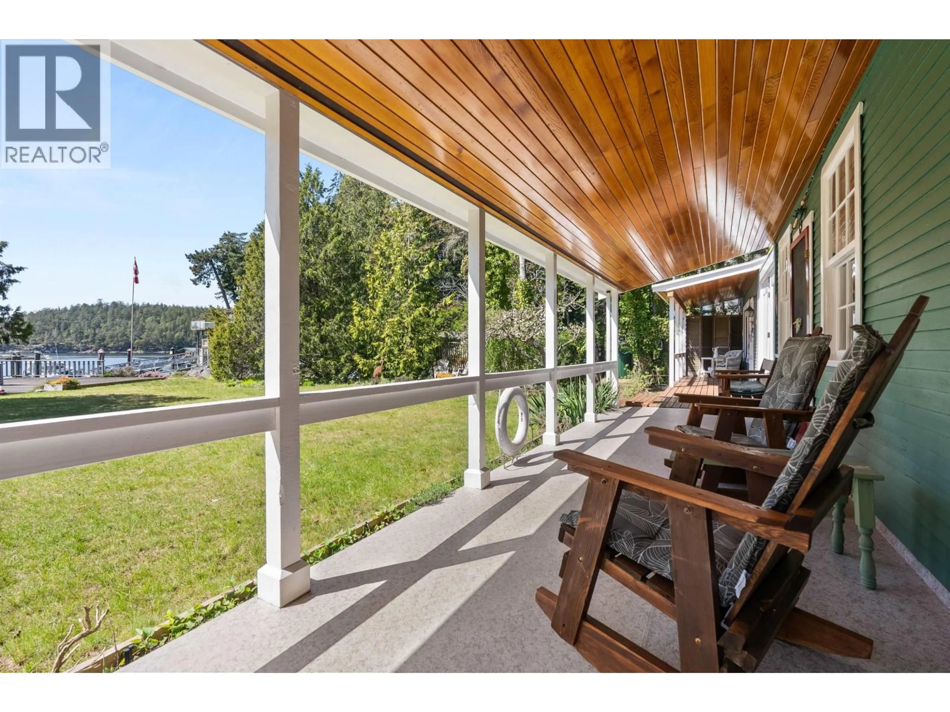 Patio, water/lake/river/ocean view for 5400 SANS SOUCI ROAD, Halfmoon Bay British Columbia V7Z1B6