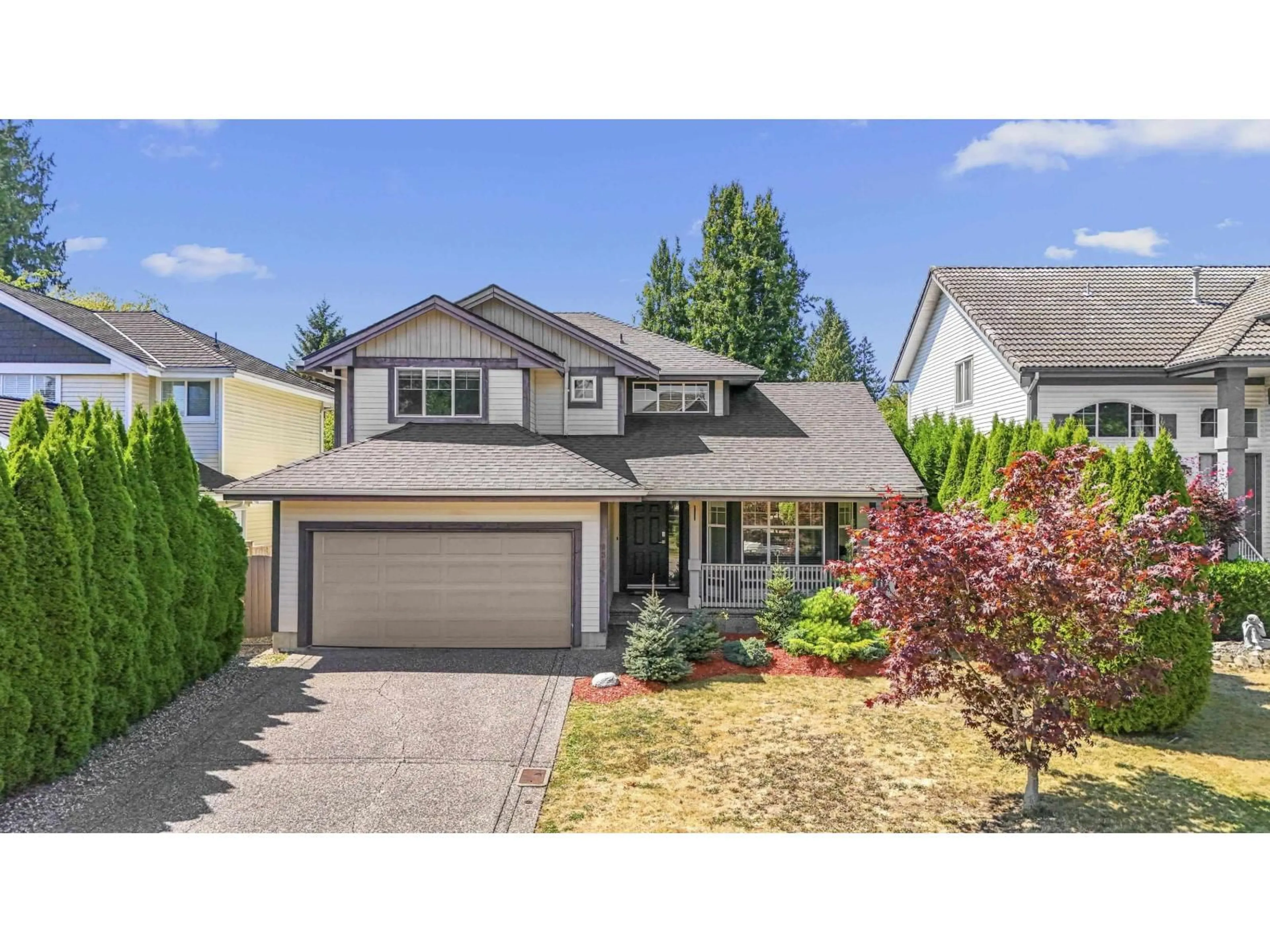 Home with vinyl exterior material, street for 8311 170, Surrey British Columbia V4N4V2