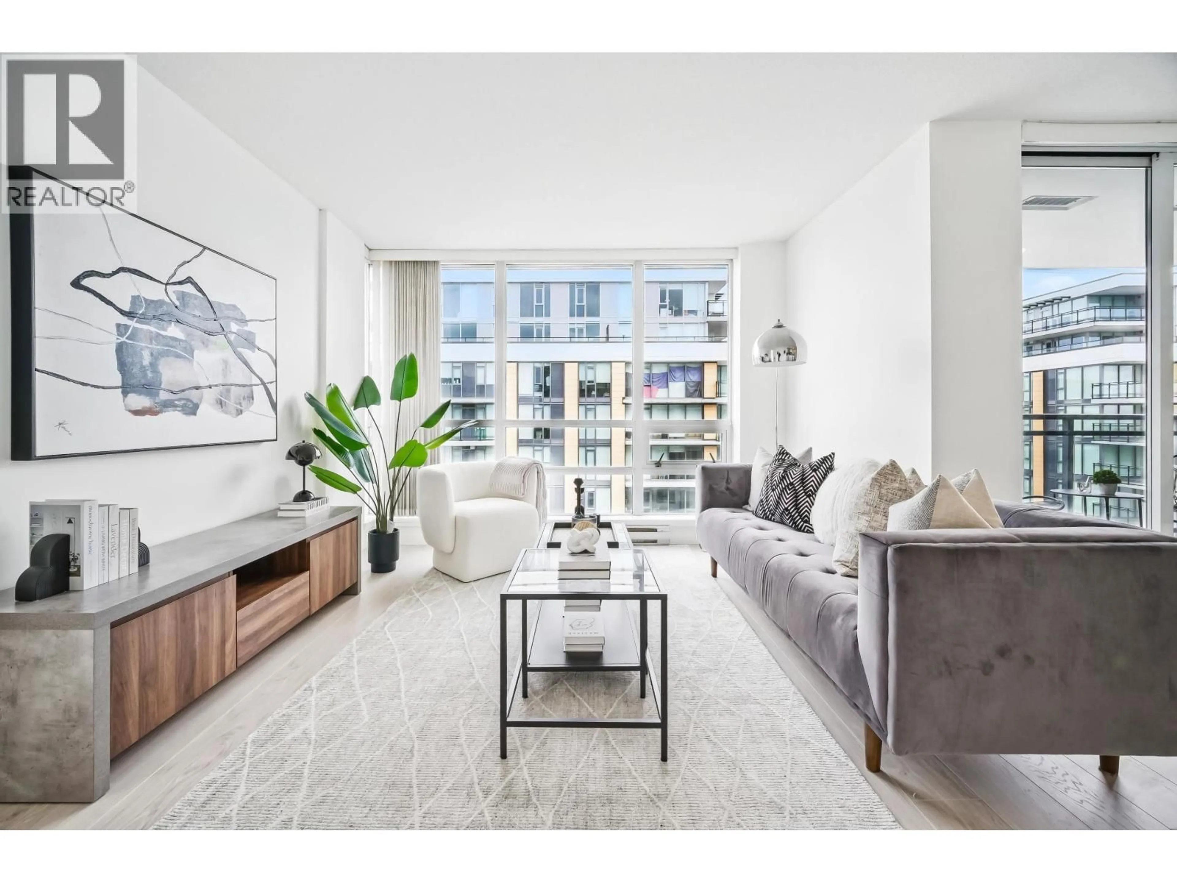 Living room with furniture, unknown for 1504 - 3111 CORVETTE WAY, Richmond British Columbia V6X4K3