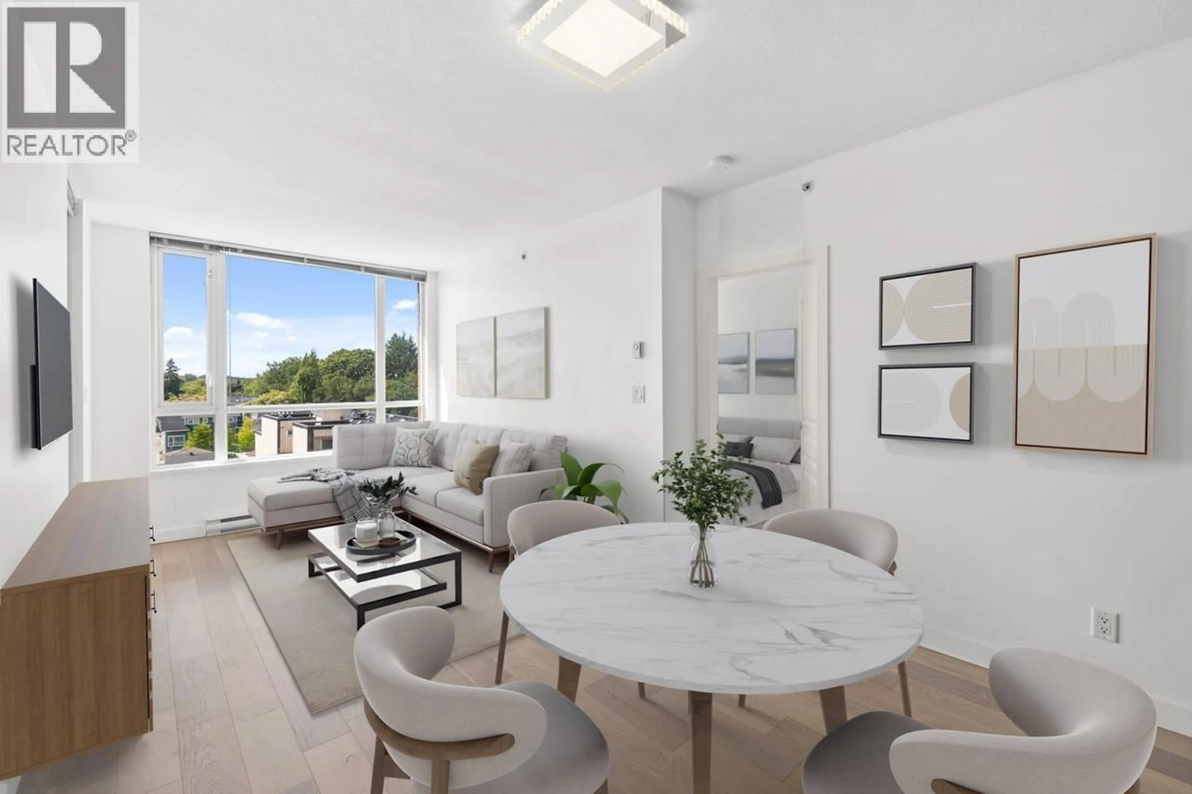 Living room with furniture, unknown for 505 - 4028 KNIGHT STREET, Vancouver British Columbia V5N5Y8