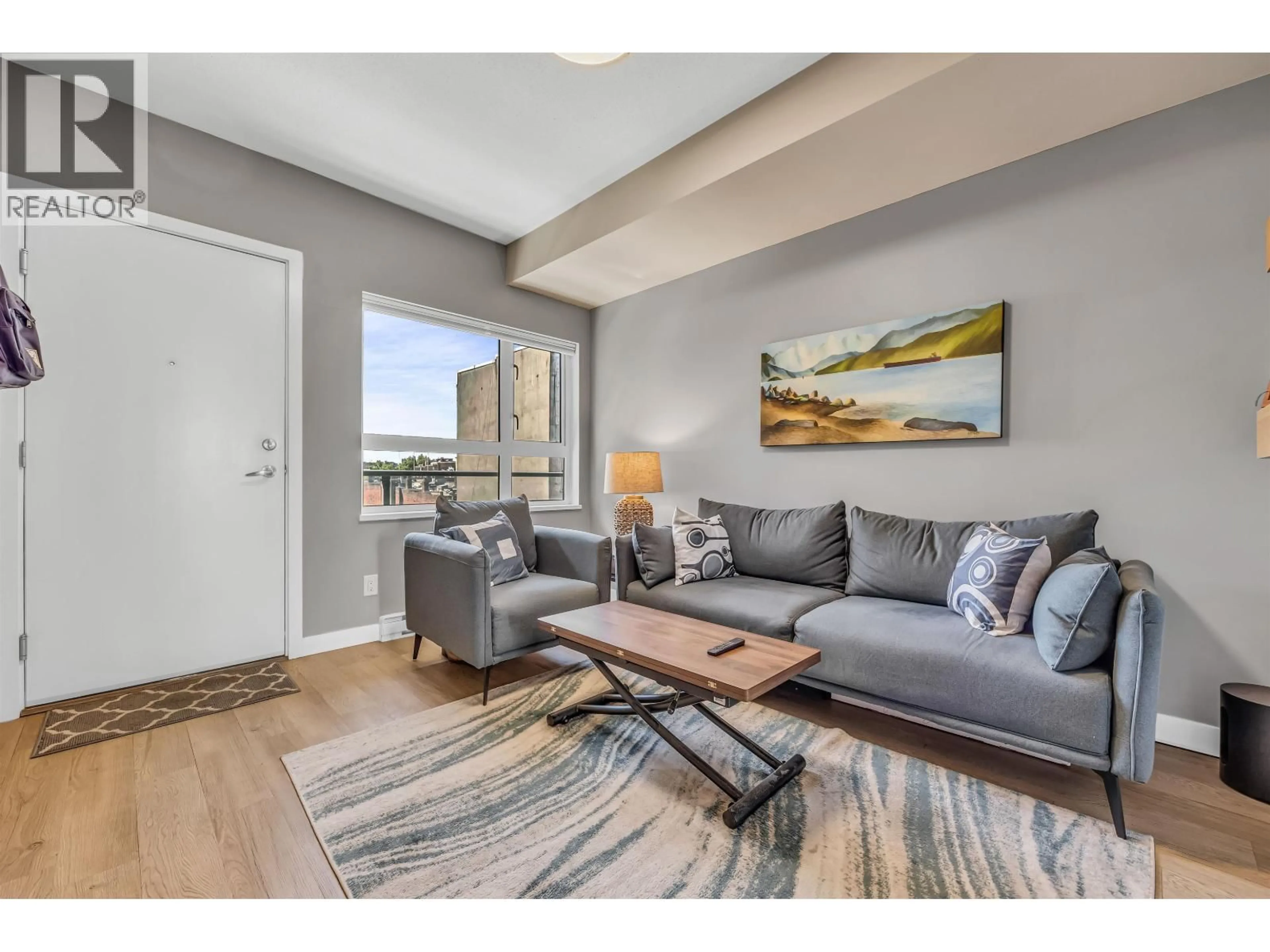 Living room with furniture, unknown for 403 - 138 HASTINGS STREET, Vancouver British Columbia V6A0E6