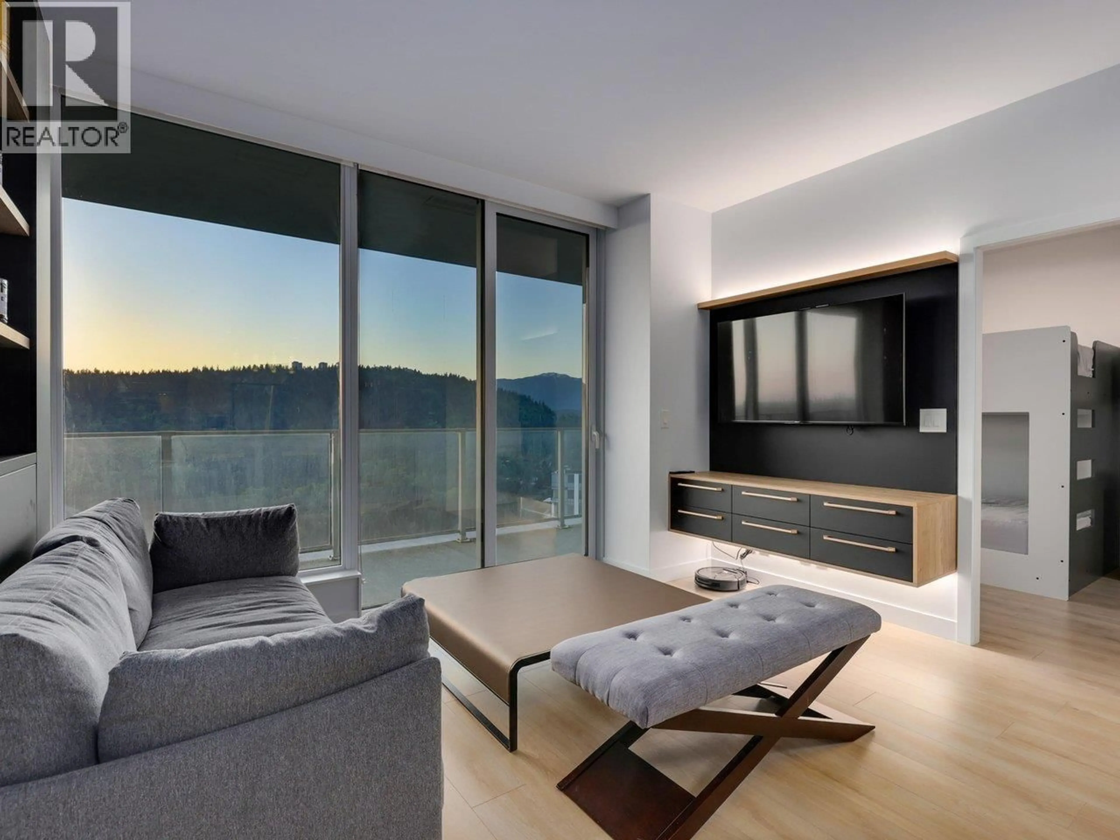 Living room with furniture, unknown for 2902 - 567 CLARKE ROAD, Coquitlam British Columbia V3J0K7