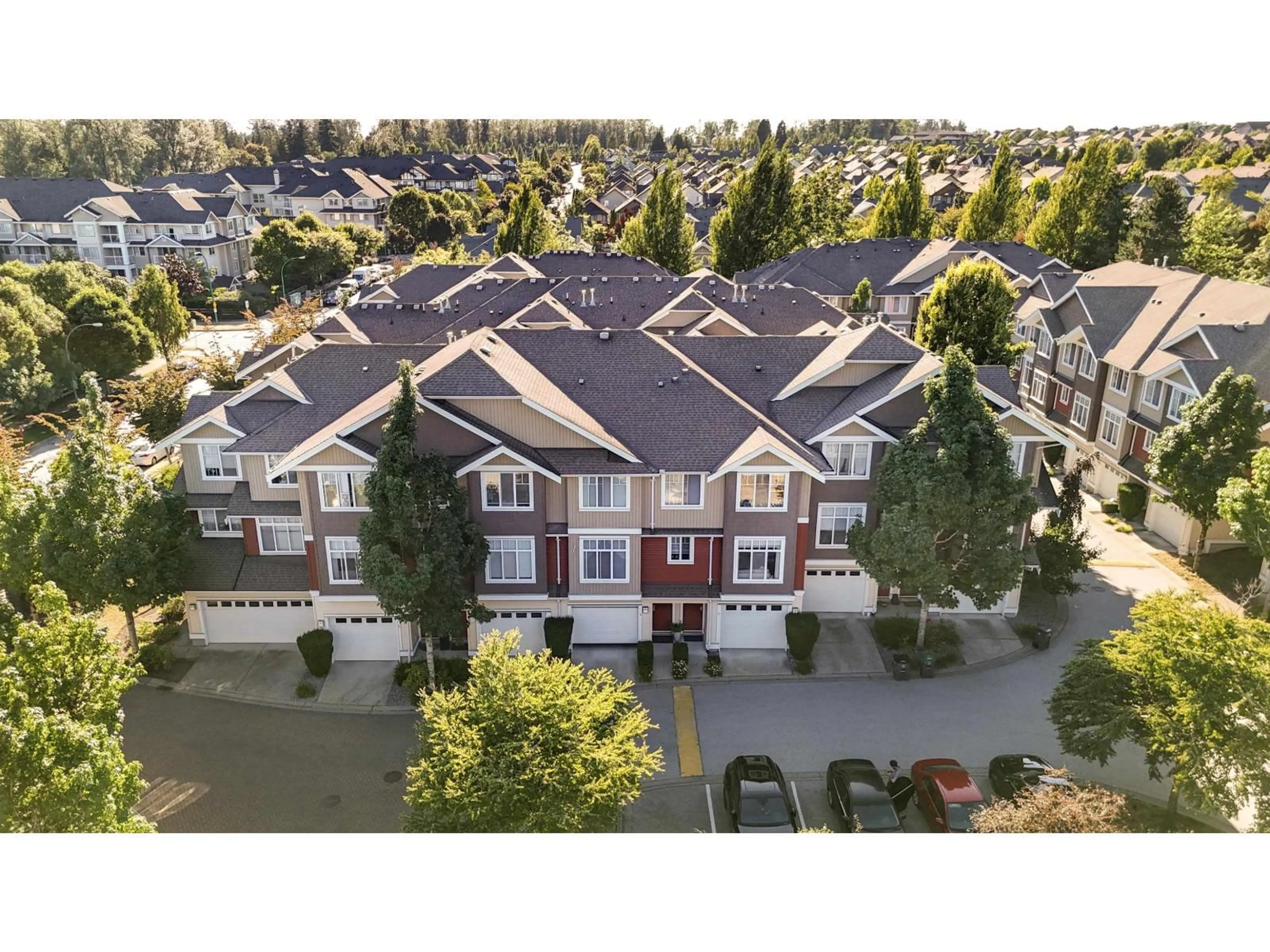 A pic from outside/outdoor area/front of a property/back of a property/a pic from drone, unknown for 5 - 19455 65, Surrey British Columbia V4N0Z1