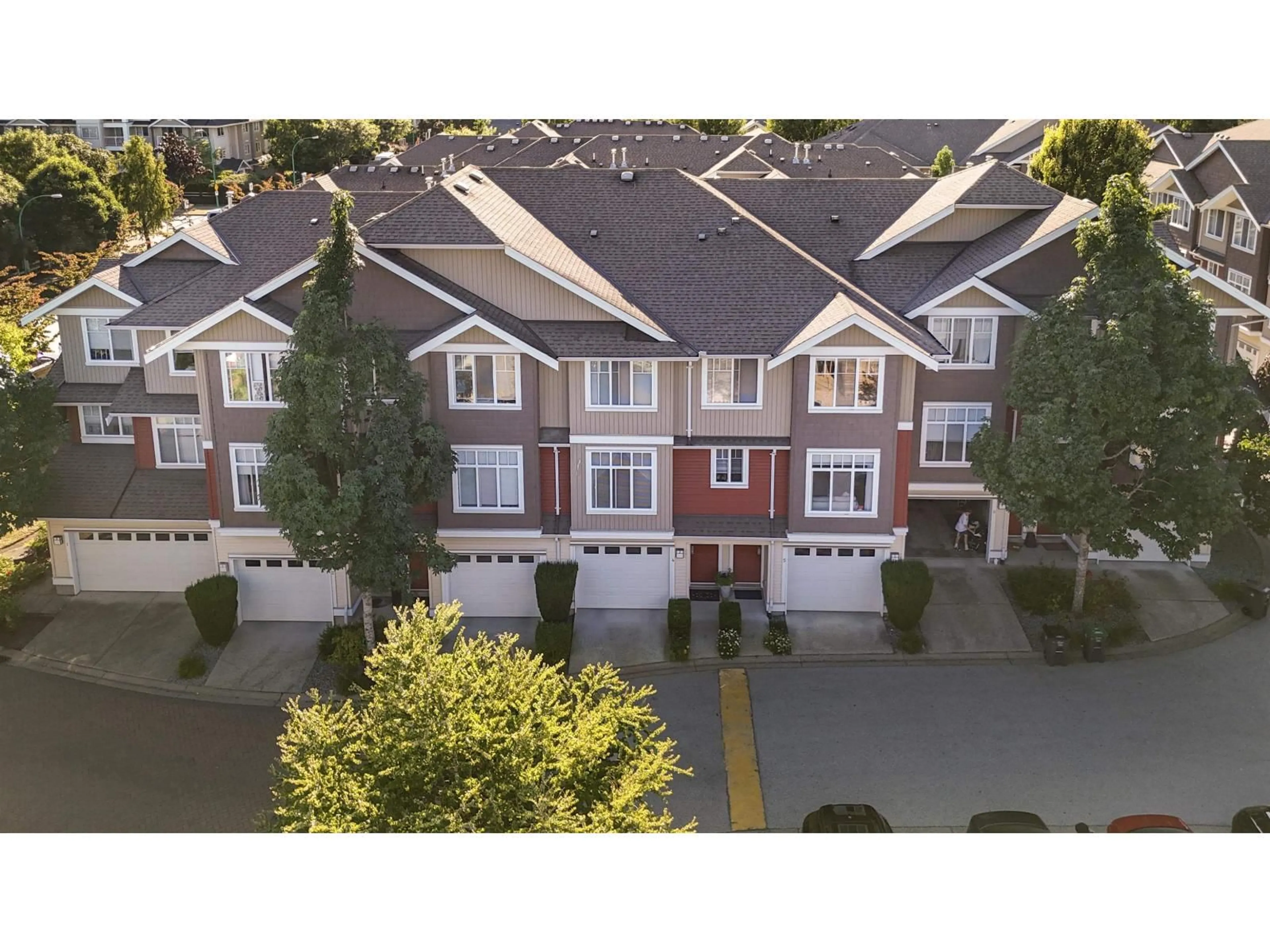 A pic from outside/outdoor area/front of a property/back of a property/a pic from drone, street for 5 - 19455 65, Surrey British Columbia V4N0Z1