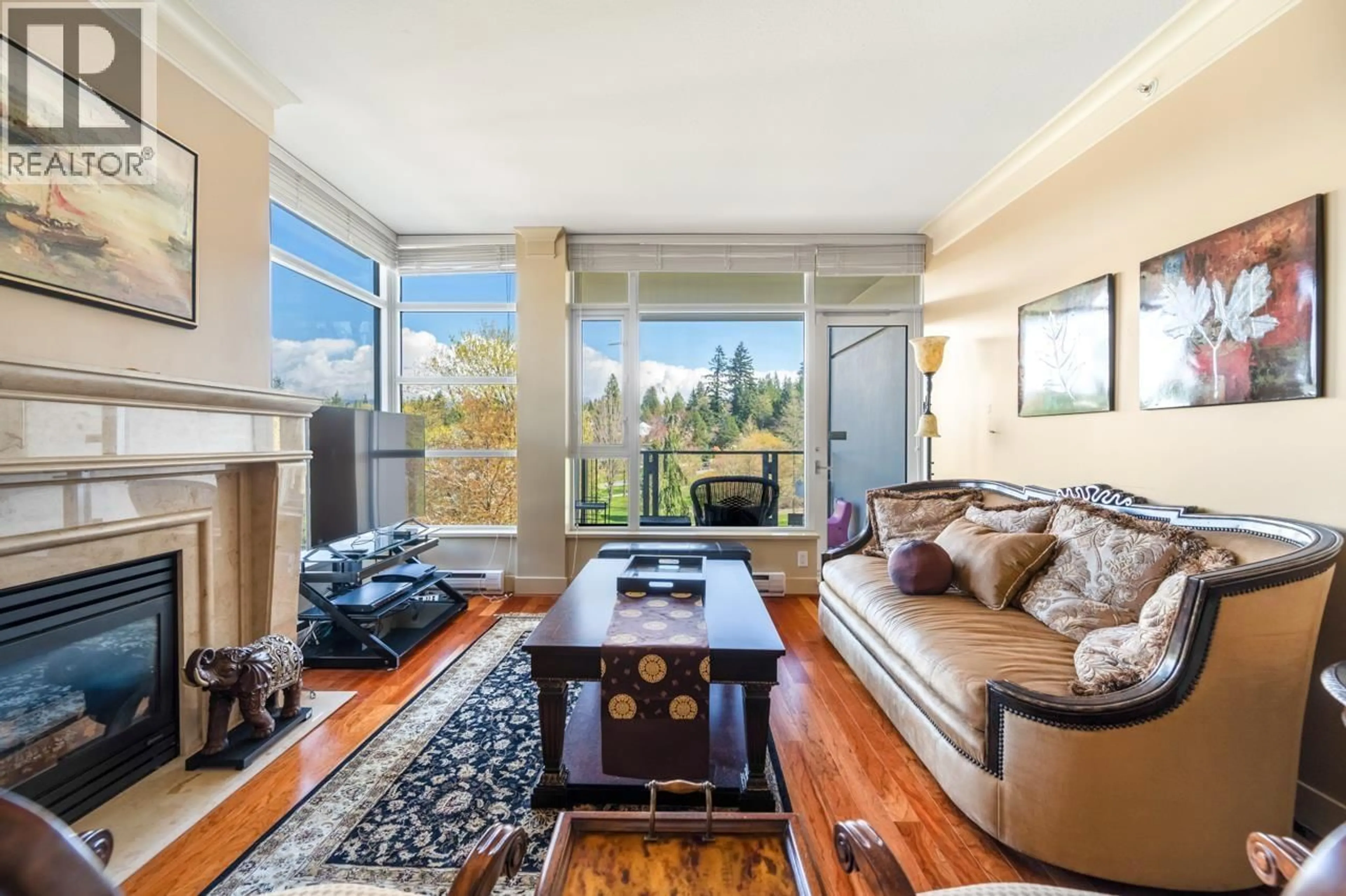 Living room with furniture, unknown for 403 - 4685 VALLEY DRIVE, Vancouver British Columbia V6J5M2