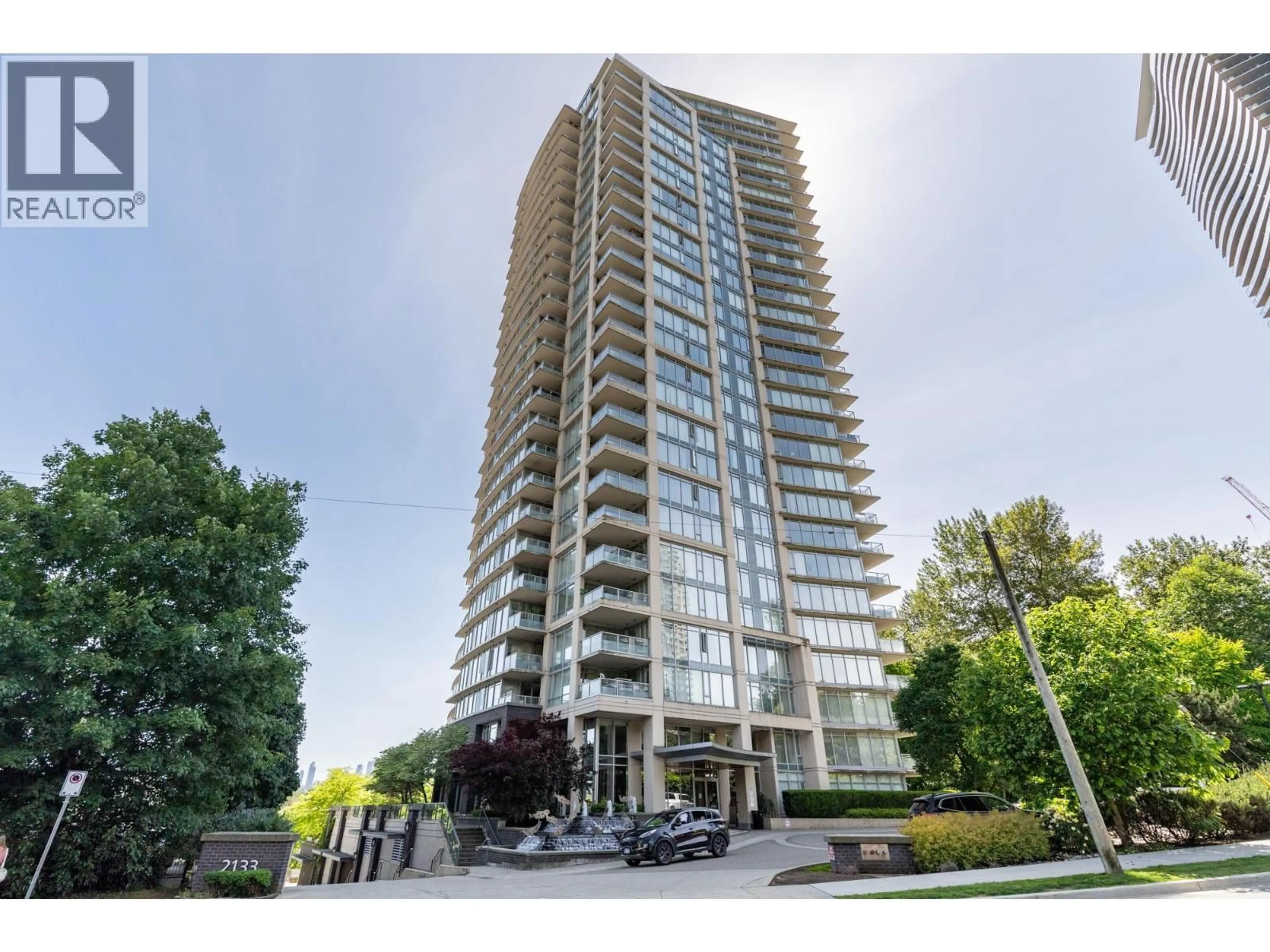 A pic from outside/outdoor area/front of a property/back of a property/a pic from drone, building for 1001 - 2133 DOUGLAS ROAD, Burnaby British Columbia V5C0E9