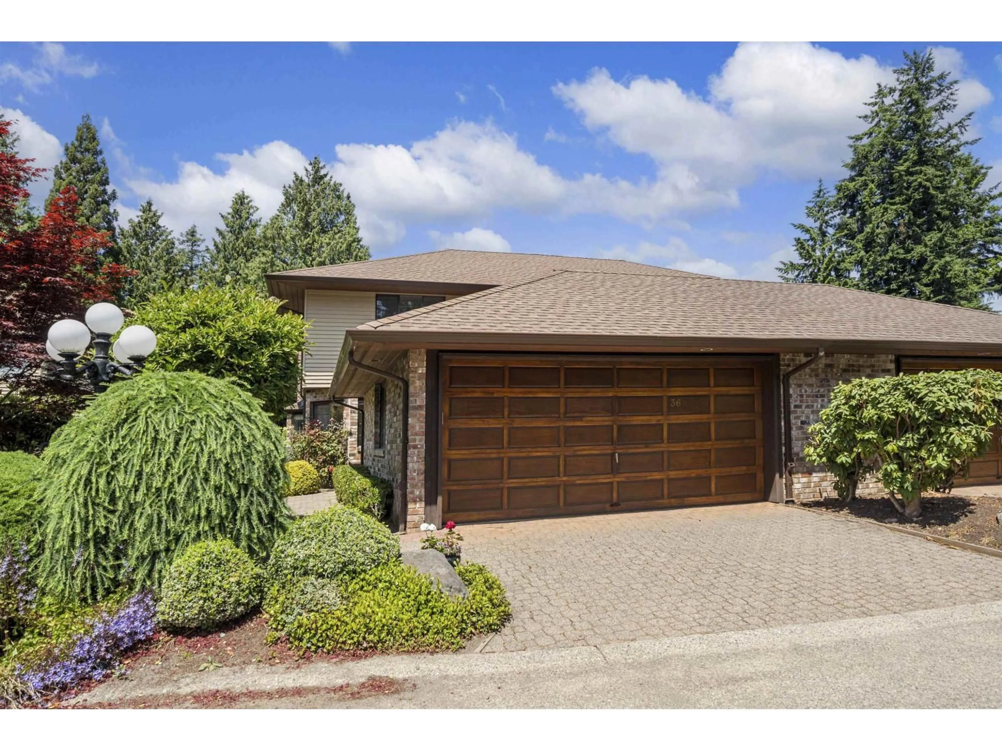 Home with brick exterior material, street for 36 - 1725 SOUTHMERE, Surrey British Columbia V4A7A7