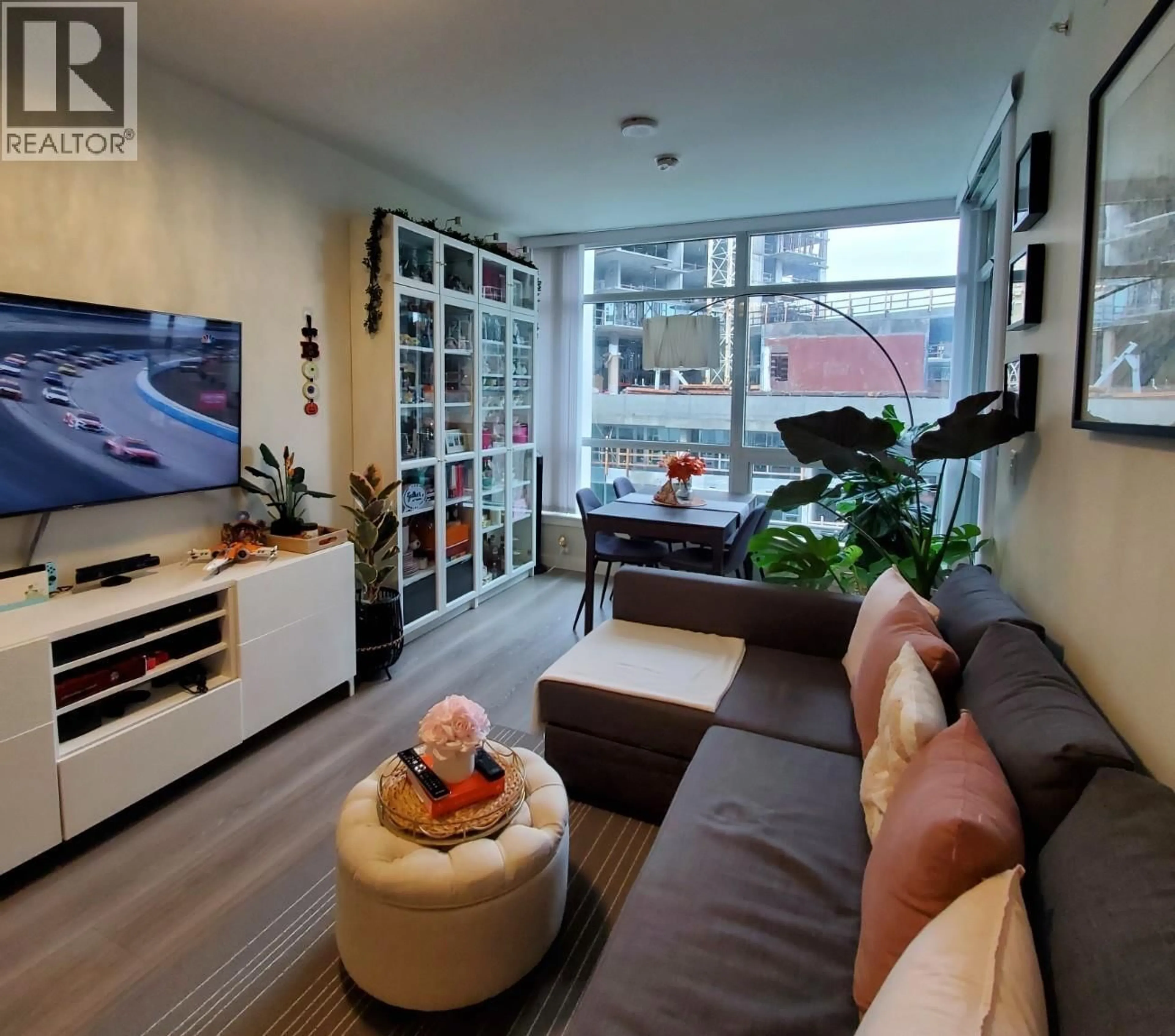 Living room with furniture, unknown for 506 - 8628 HAZELBRIDGE WAY, Richmond British Columbia V6X0R5