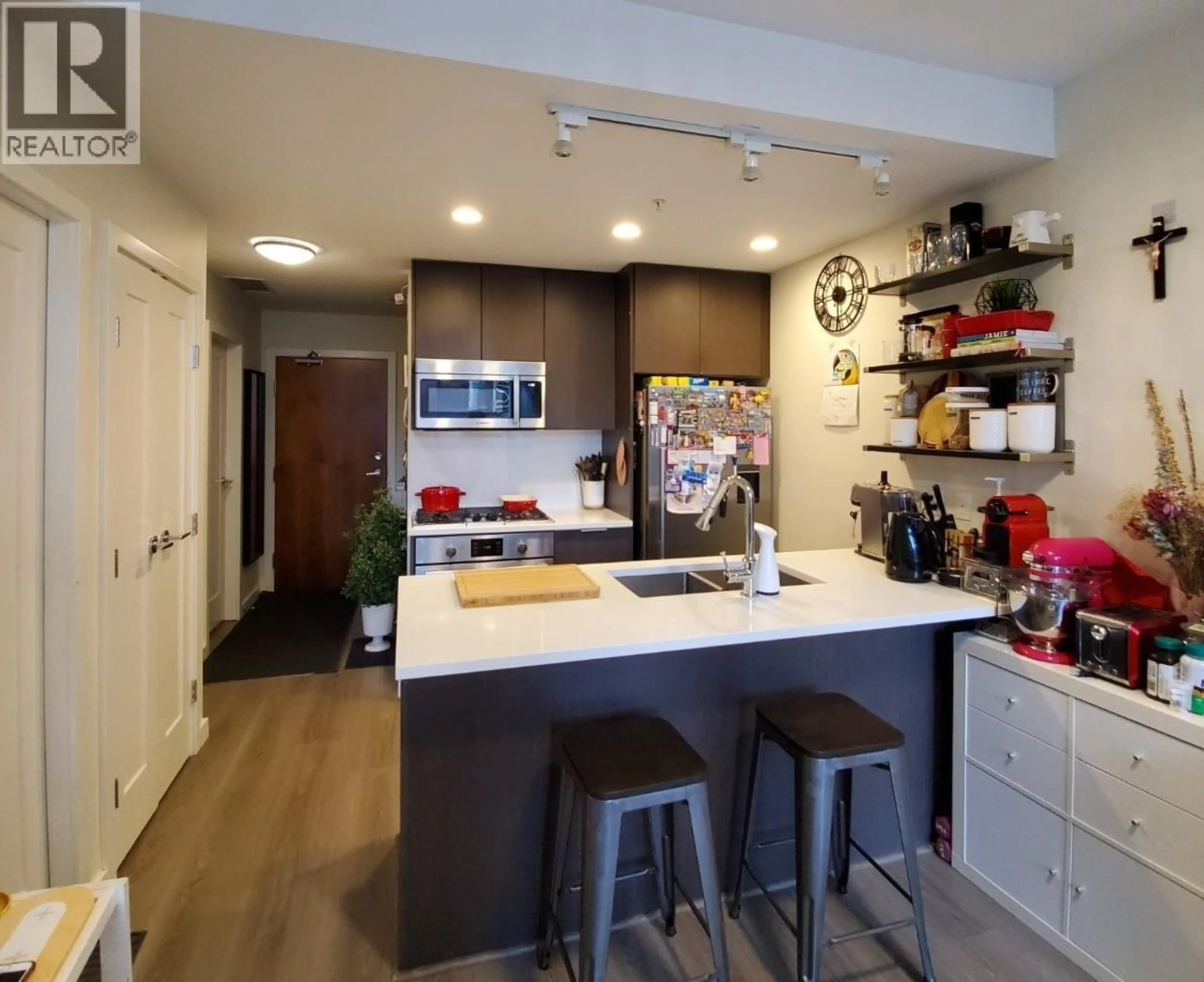 Open concept kitchen, unknown for 506 - 8628 HAZELBRIDGE WAY, Richmond British Columbia V6X0R5