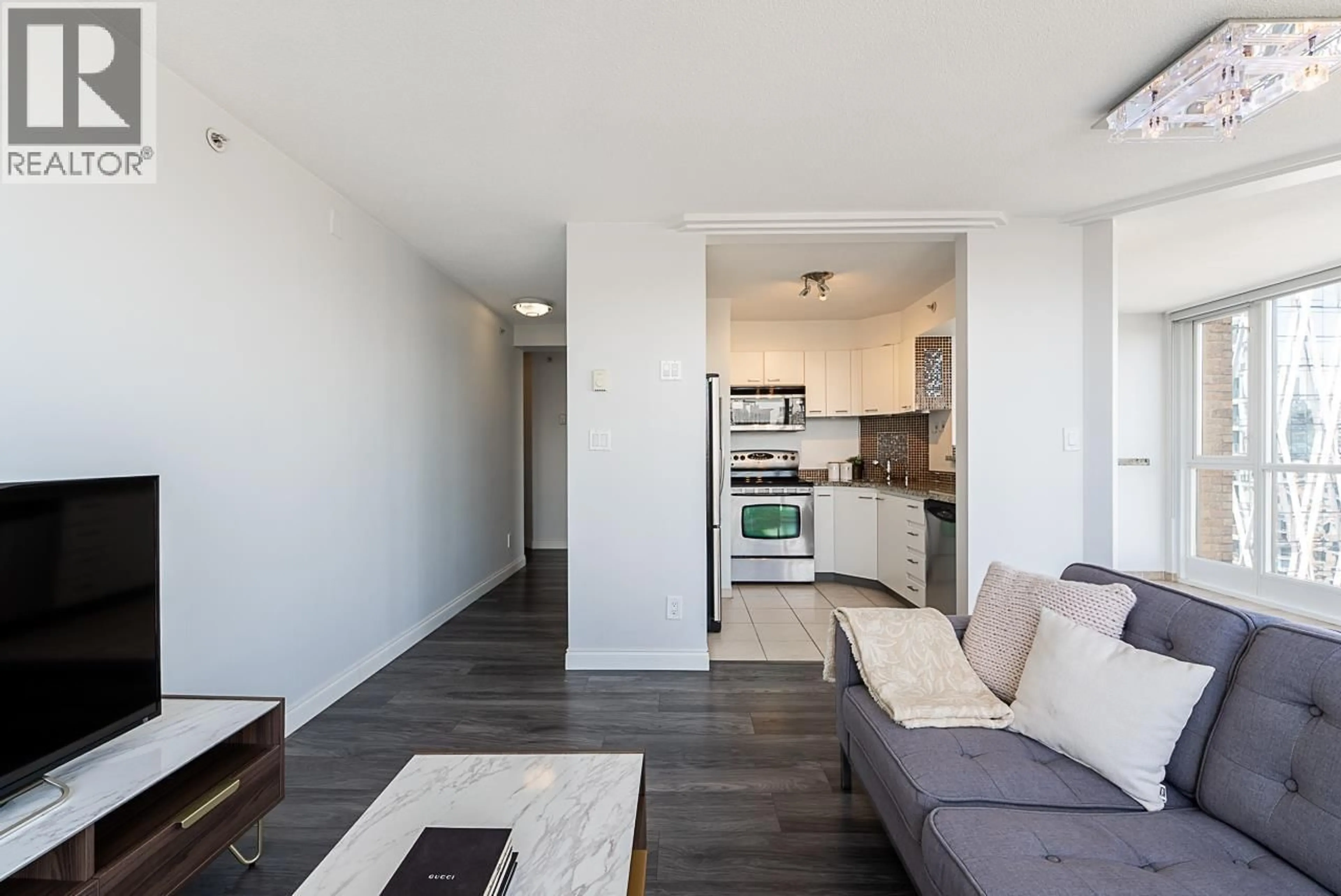 Living room with furniture, unknown for 2105 - 1188 RICHARDS STREET, Vancouver British Columbia V6B3E6