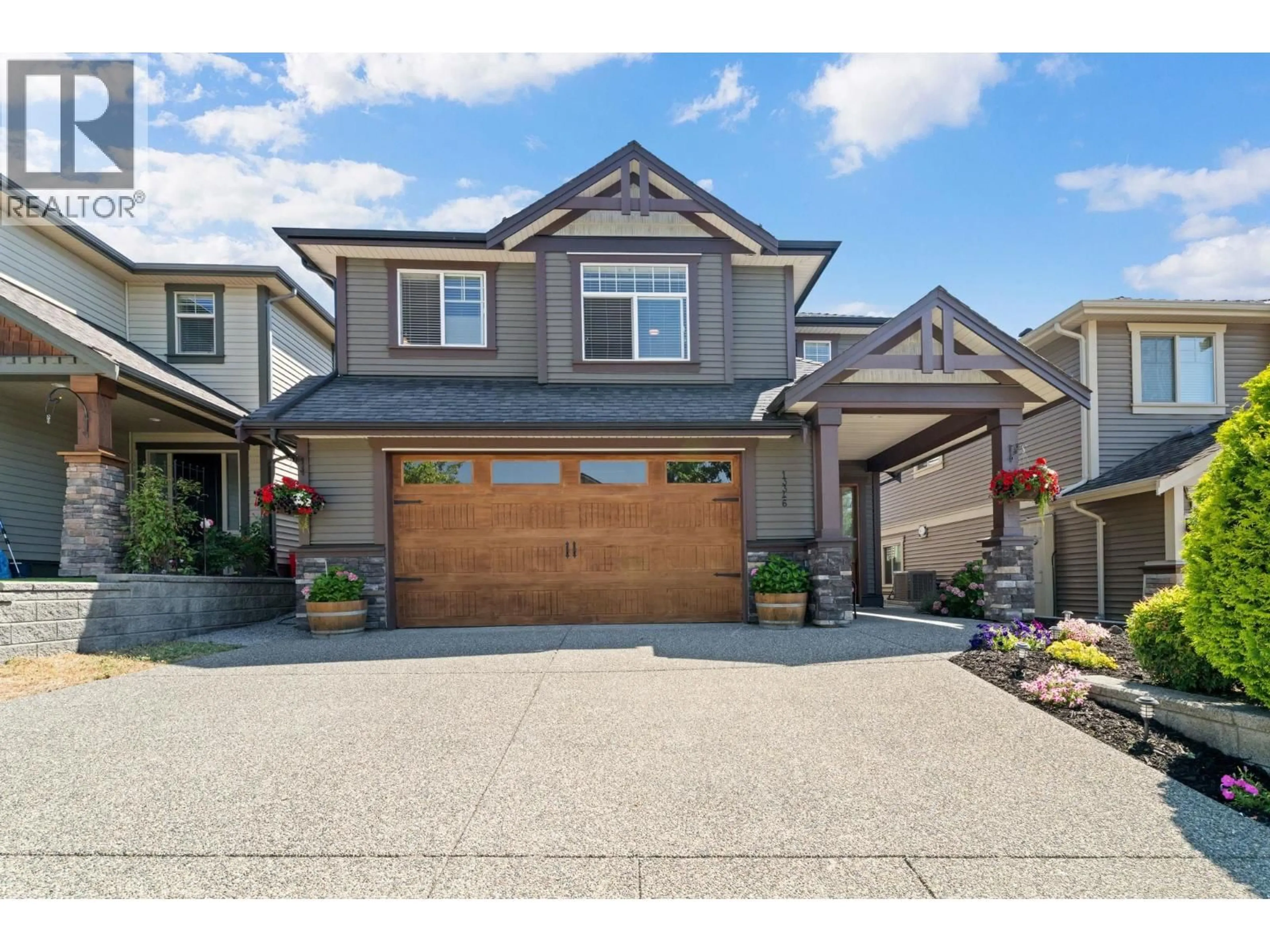 Home with vinyl exterior material, street for 13346 236 STREET, Maple Ridge British Columbia V4R0E4