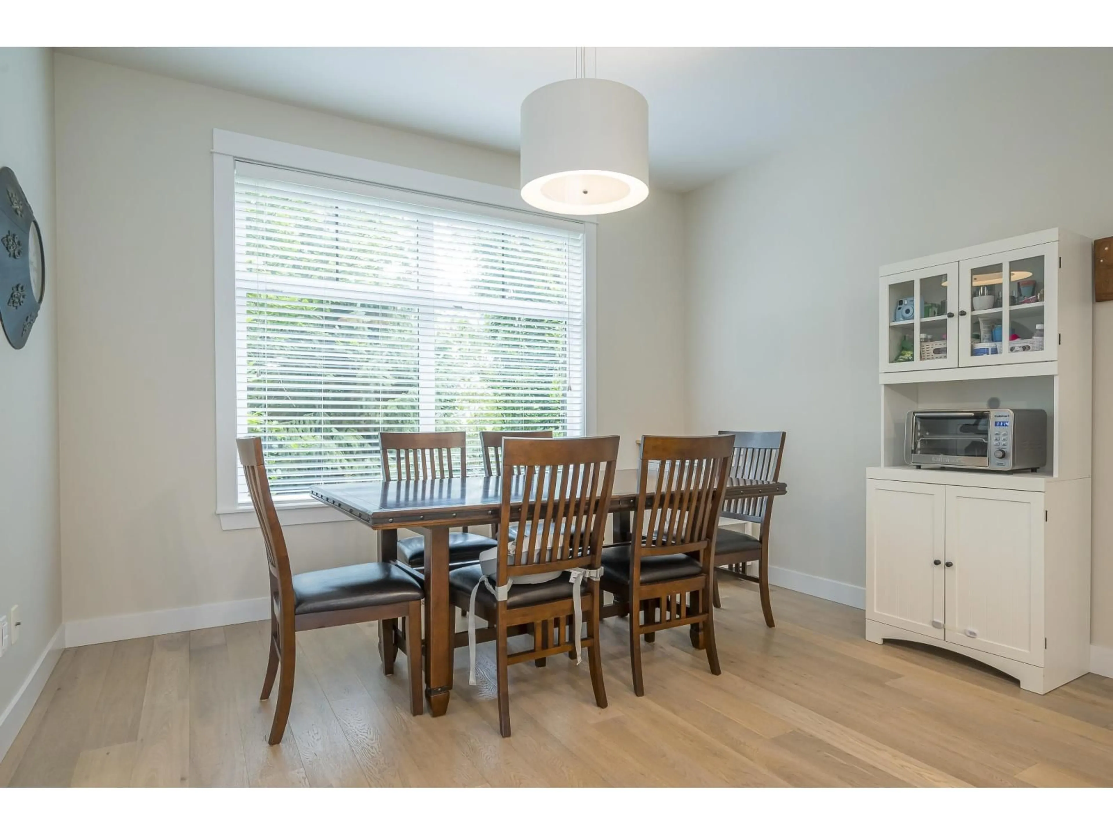 Dining room, wood/laminate floor for 18 - 3303 ROSEMARY HEIGHTS, Surrey British Columbia V3Z0K7
