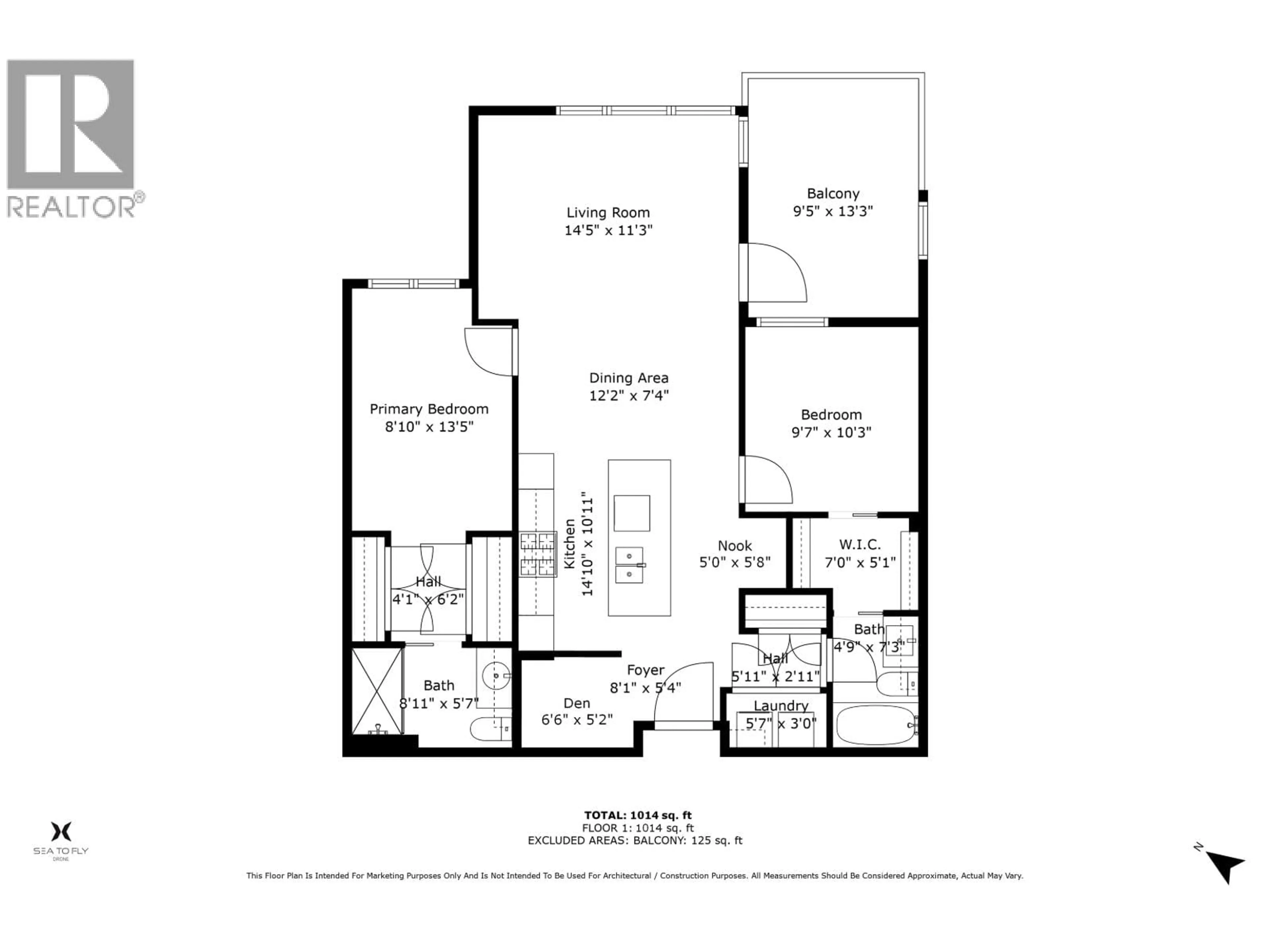 Floor plan for 412 - 1506 SCOTT CRESCENT, Squamish British Columbia V8B1G4