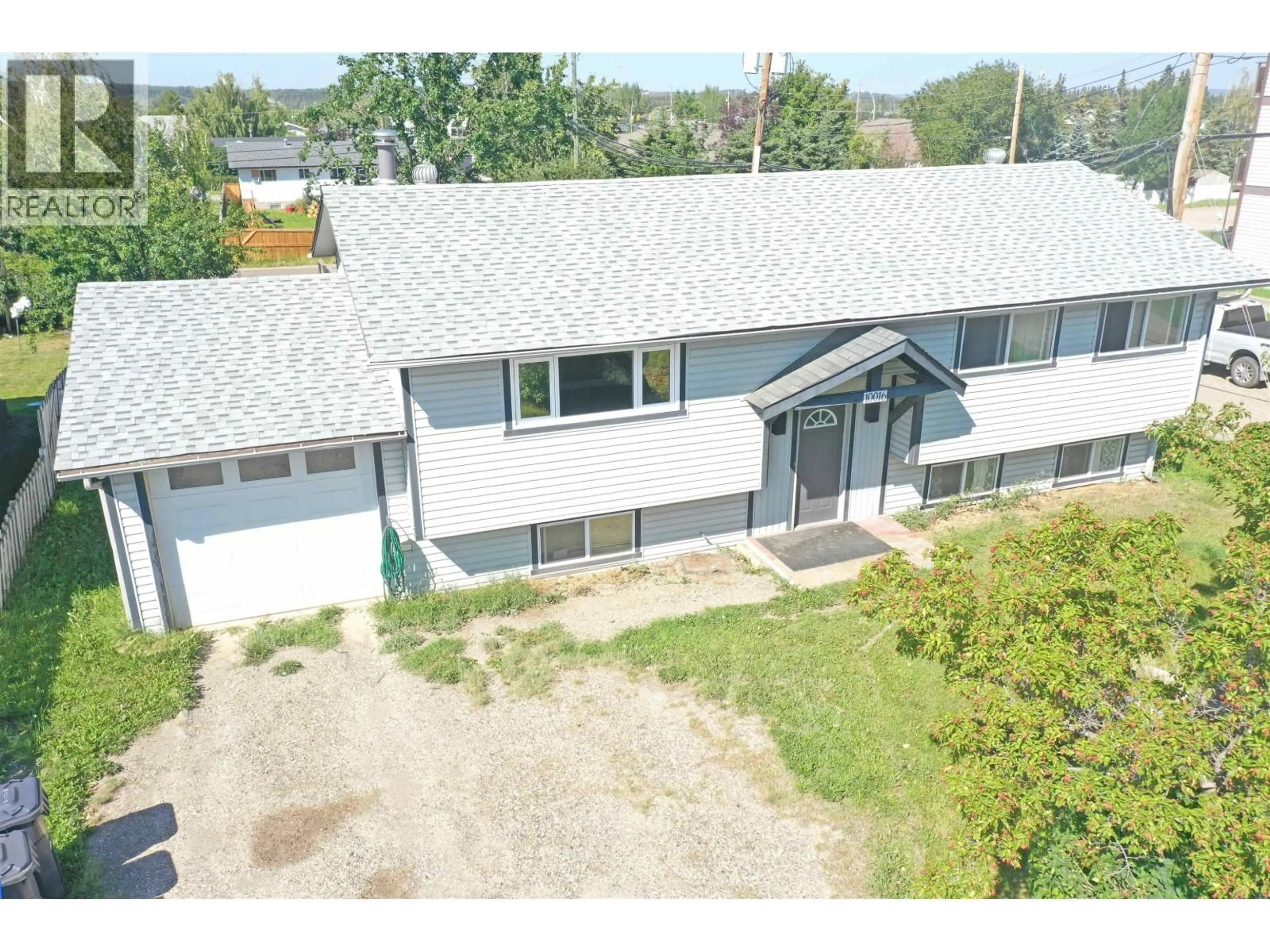A pic from outside/outdoor area/front of a property/back of a property/a pic from drone, building for 10016 110 AVENUE, Fort St. John British Columbia V1J2T2